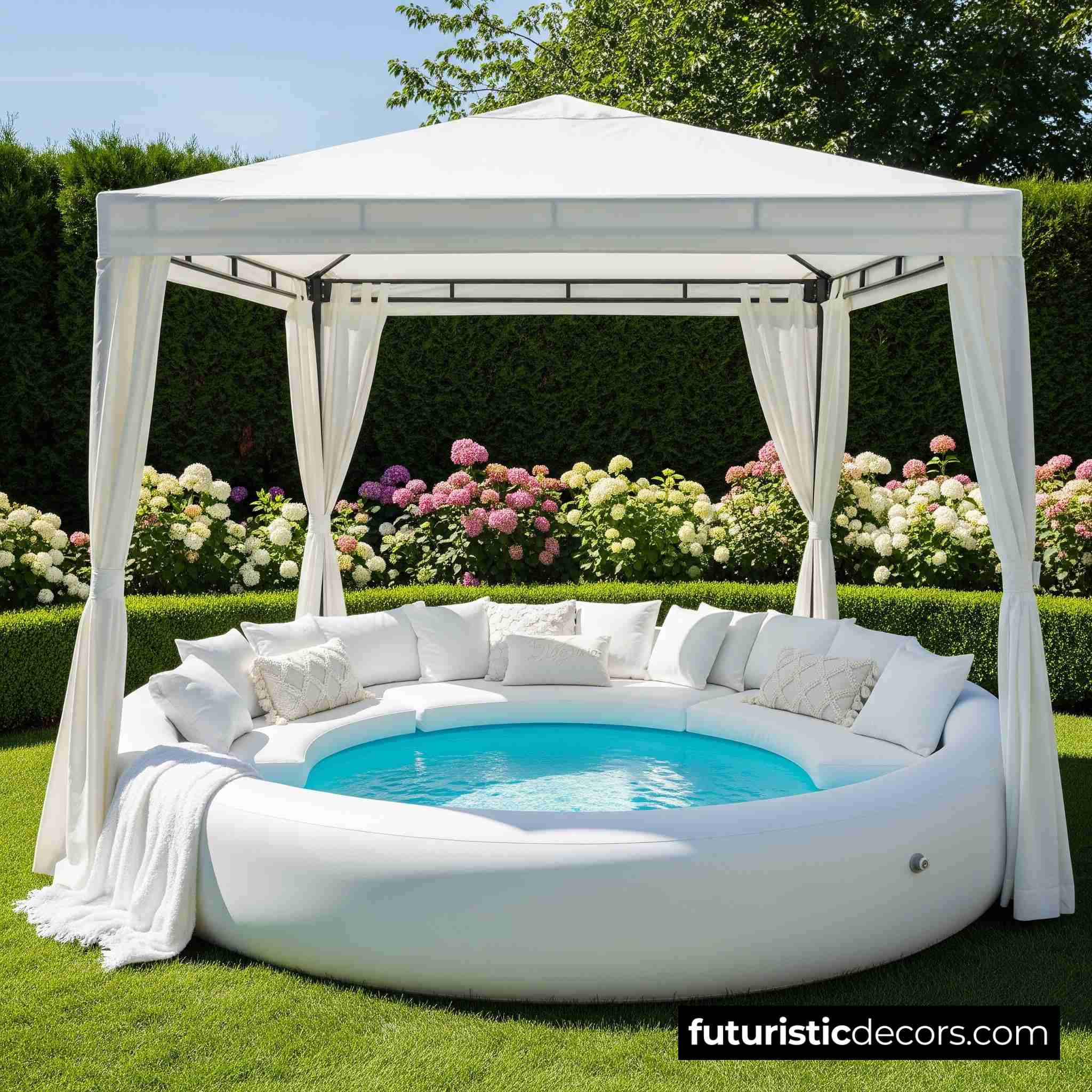 Canopy Pool Sofas
