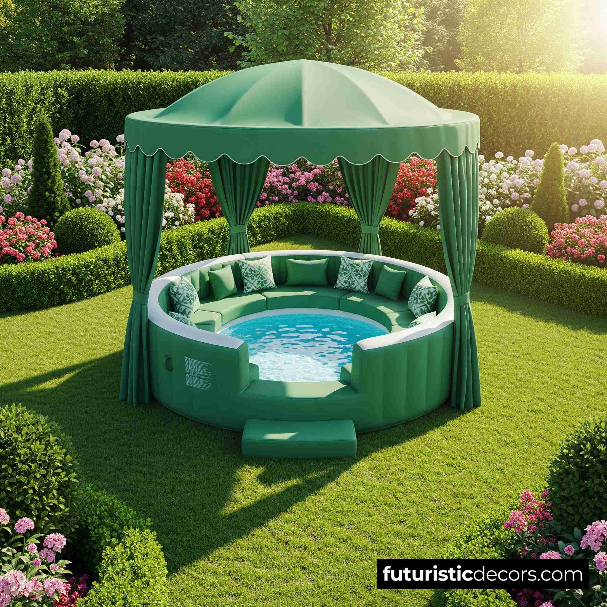 Canopy Pool Sofas