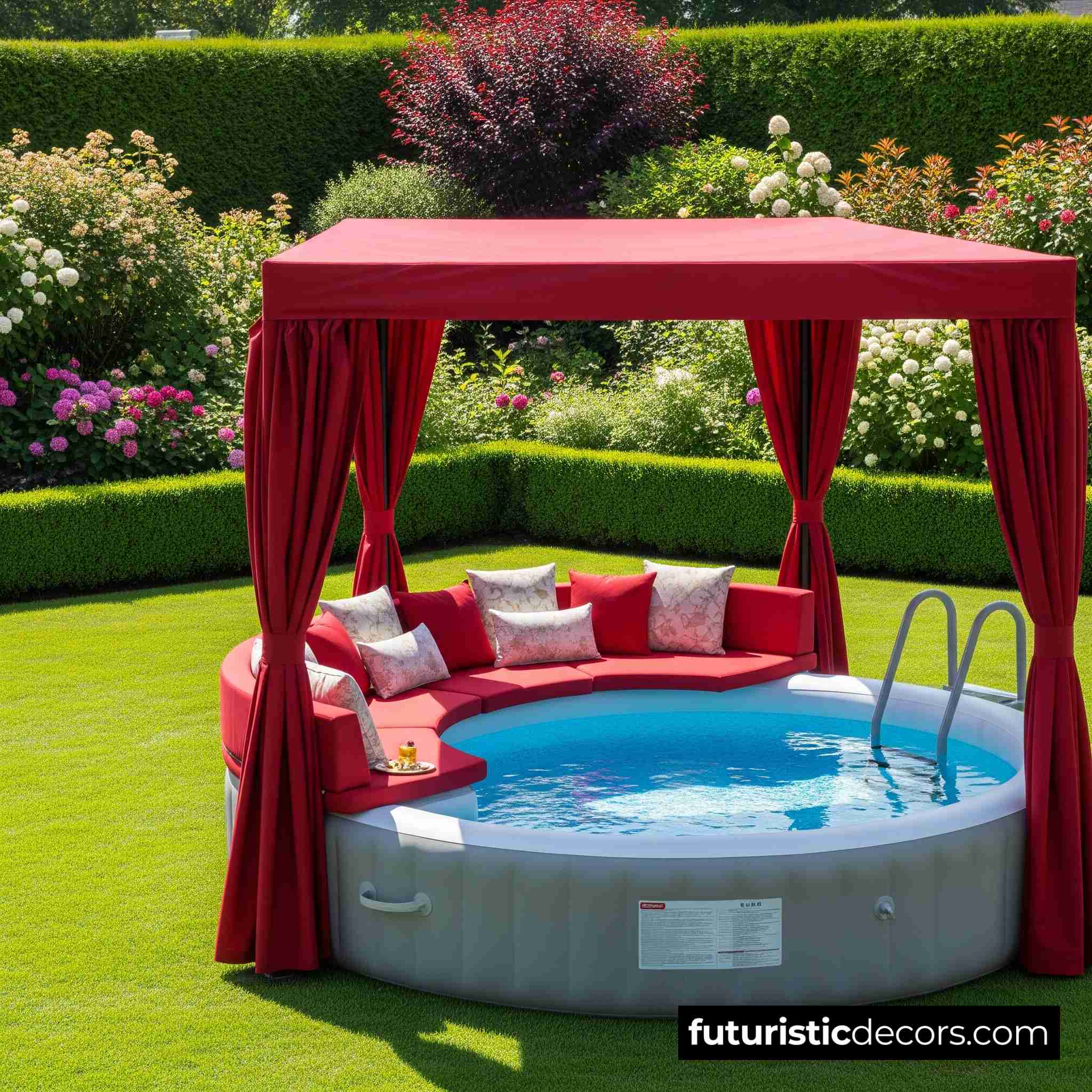 Canopy Pool Sofas