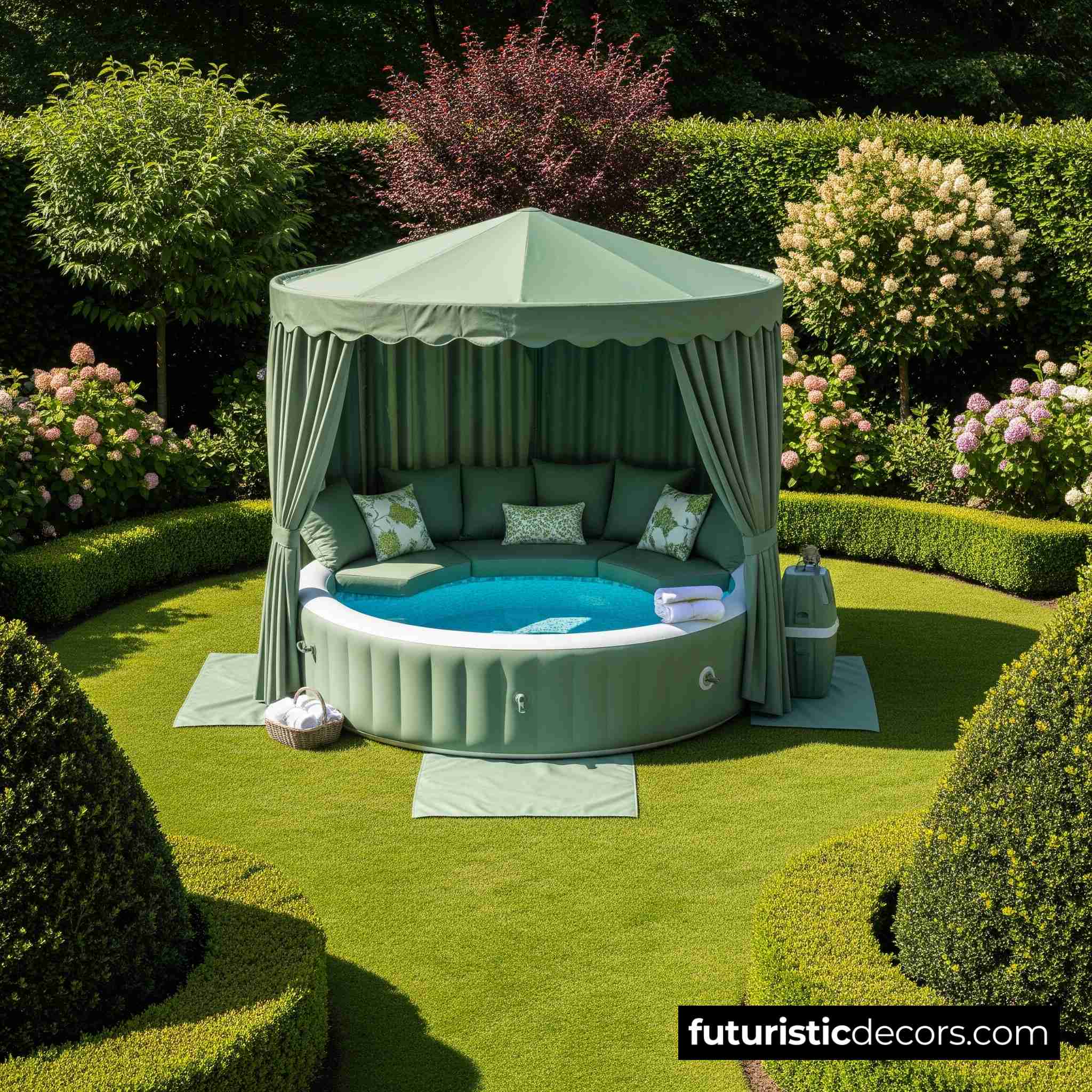 Canopy Pool Sofas