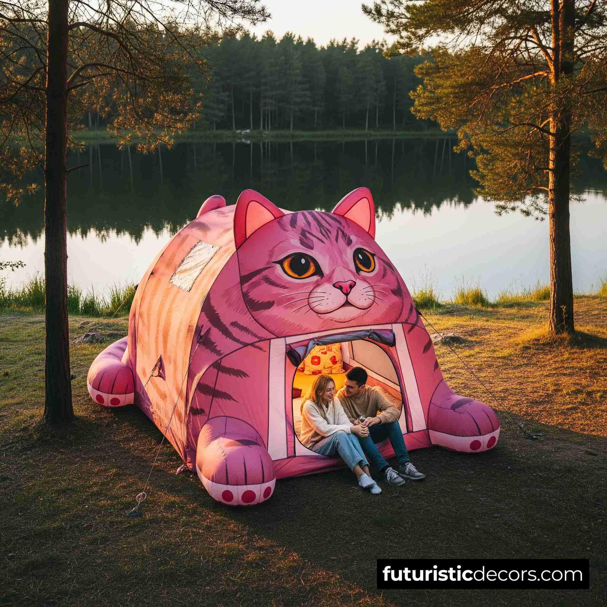Inflatable Cat Tent