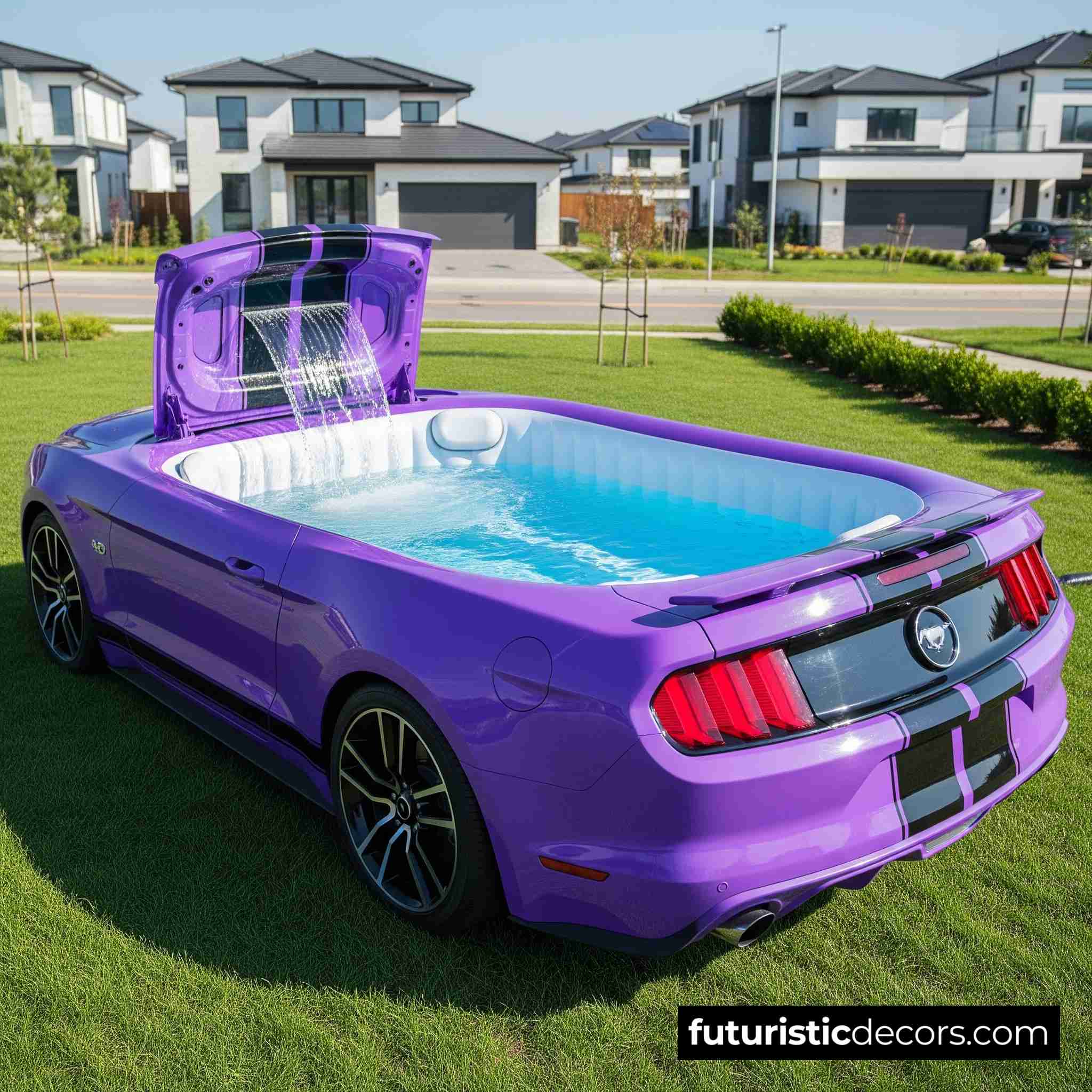 Inflatable Mustang Pool