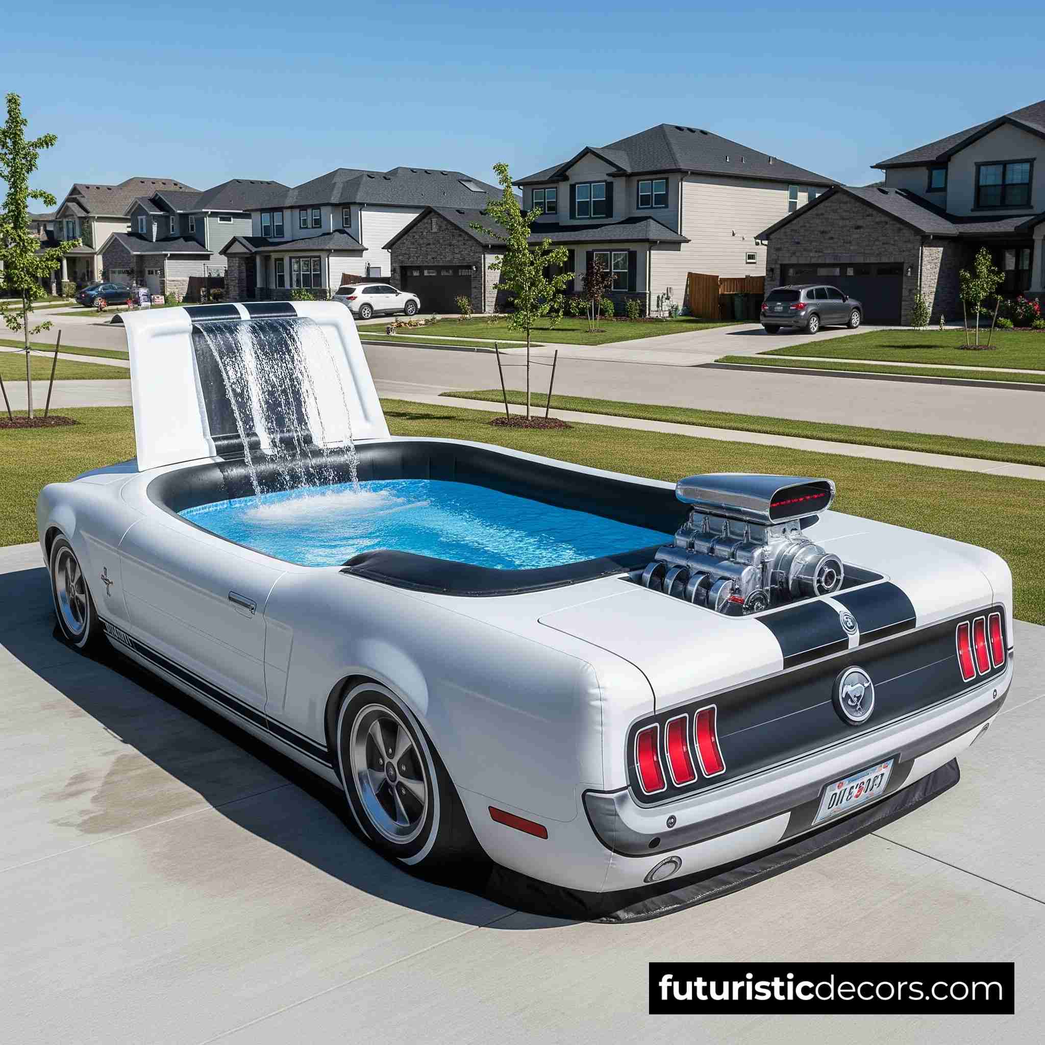 Inflatable Mustang Pool