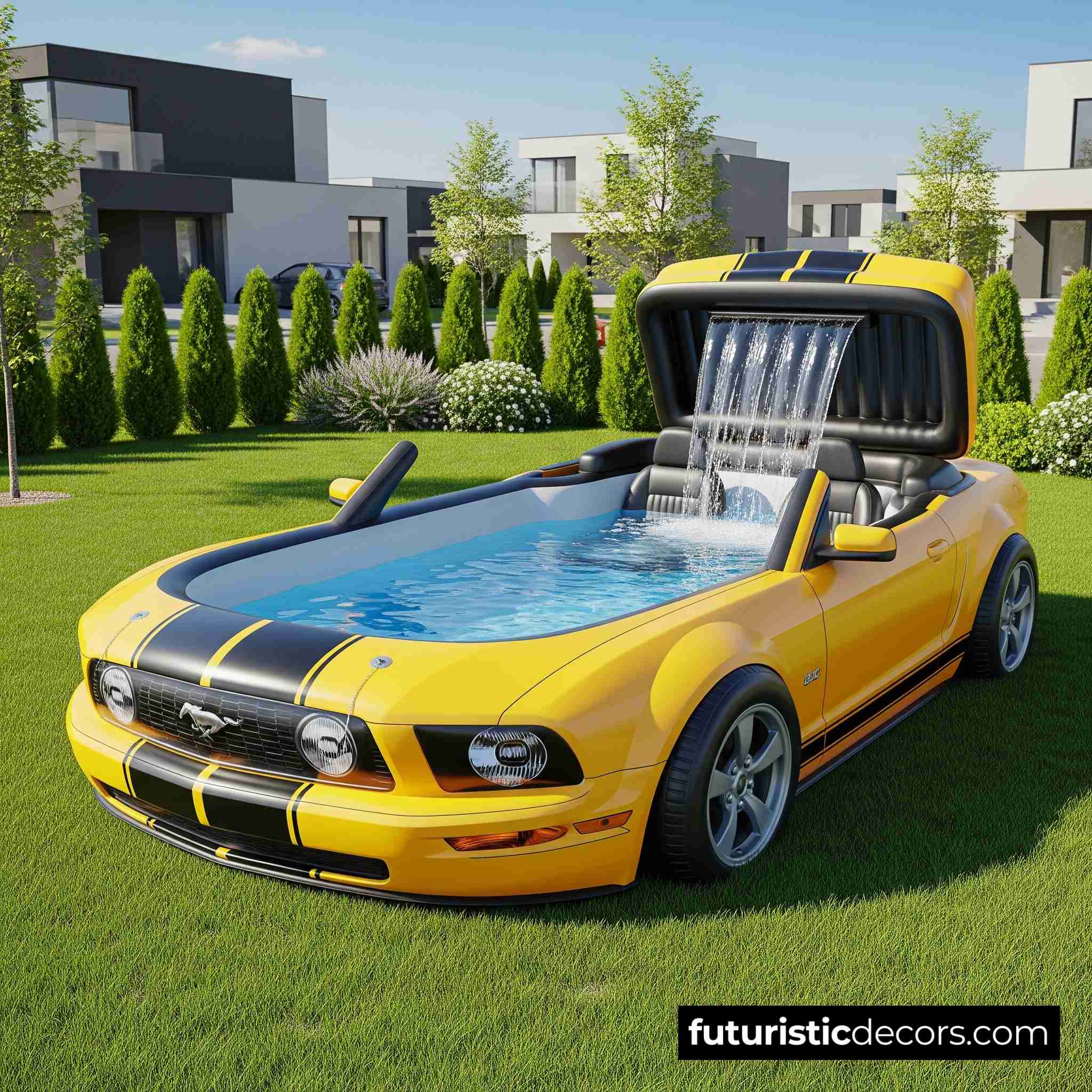Inflatable Mustang Pool