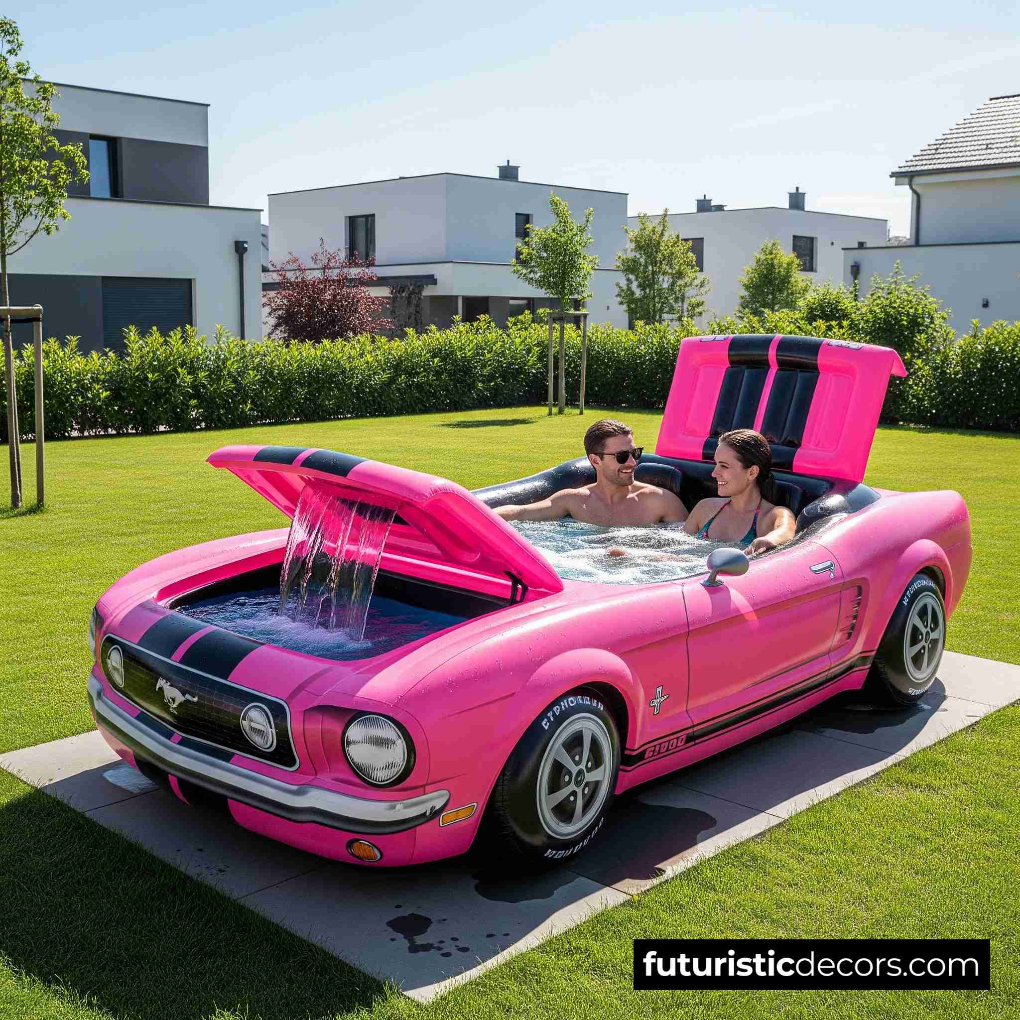 Inflatable Mustang Pool