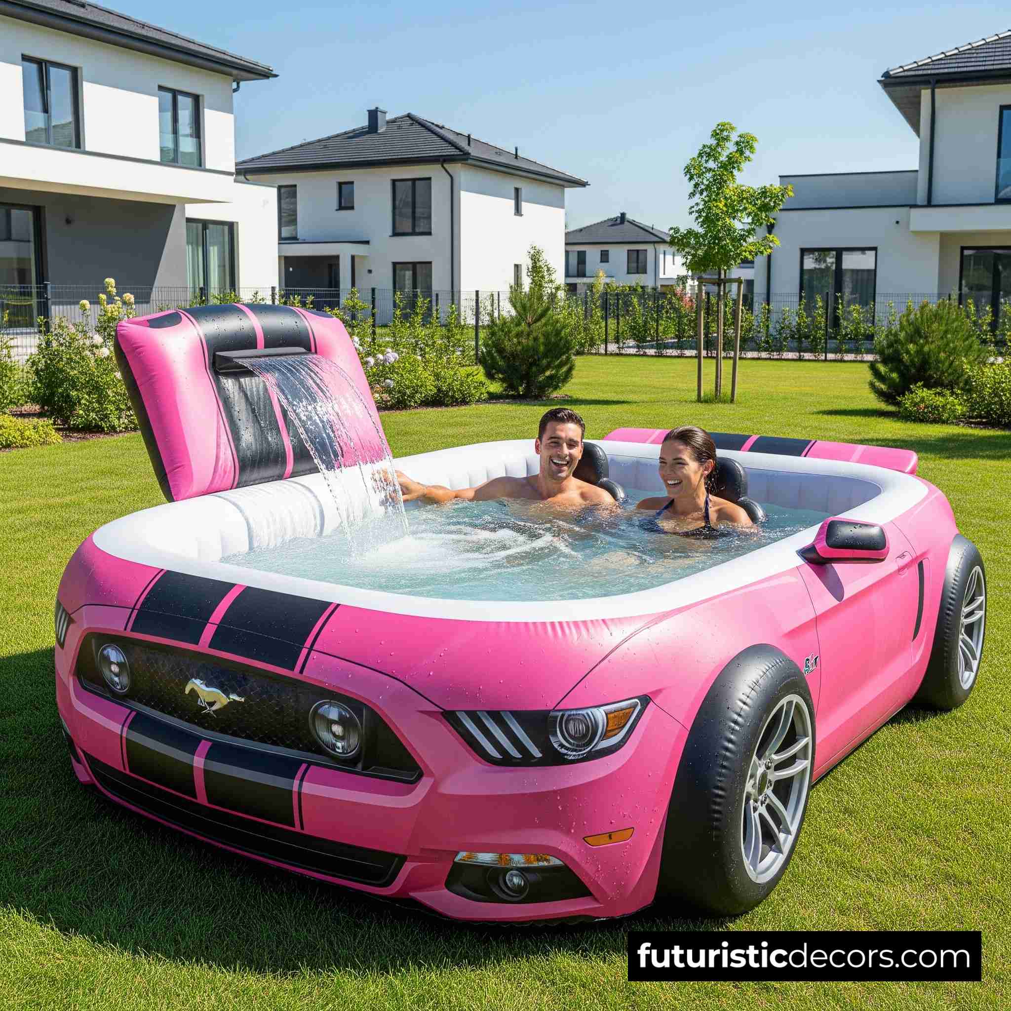 Inflatable Mustang Pool