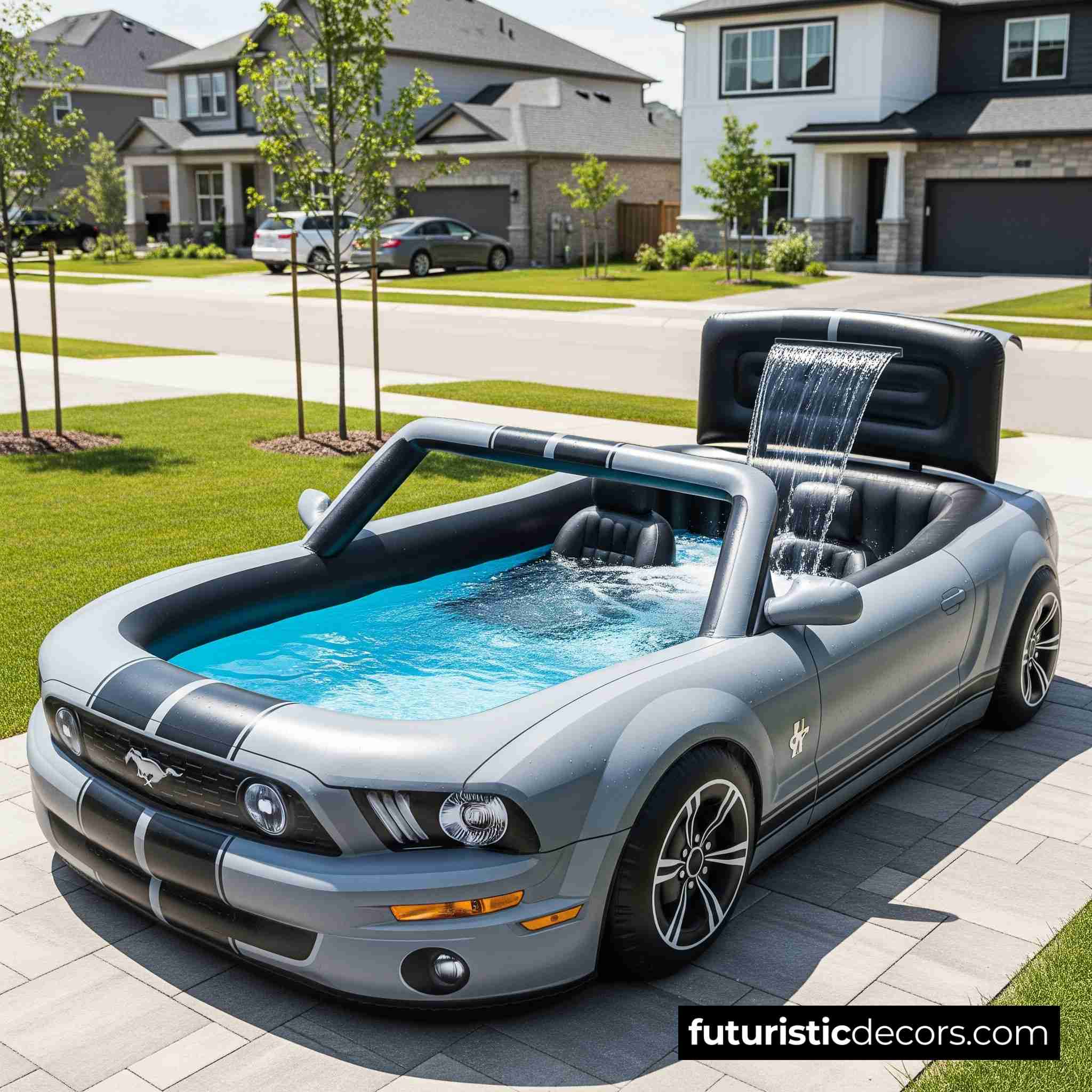 Inflatable Mustang Pool