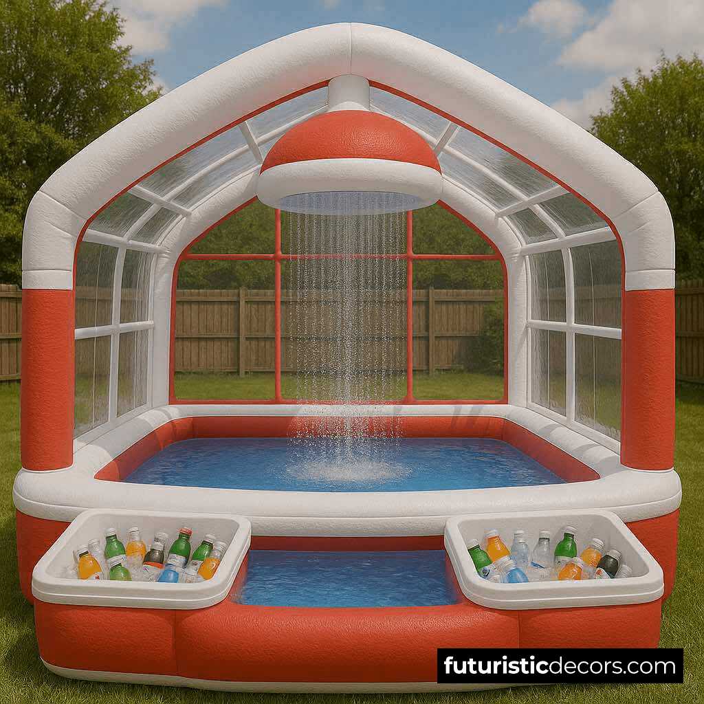 Shower Paddling Pools with Coolers