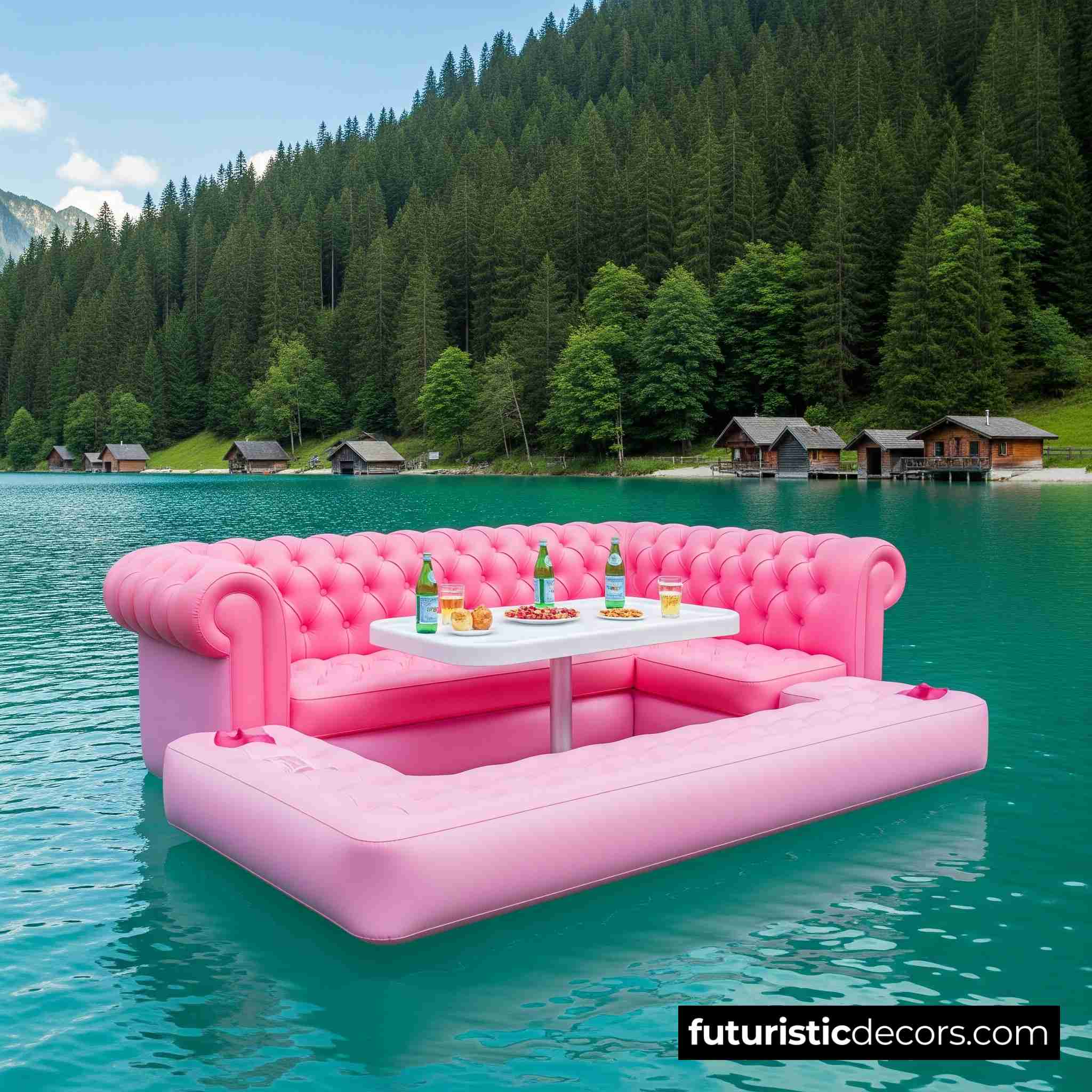 Inflatable Sofa Lake Party Floats
