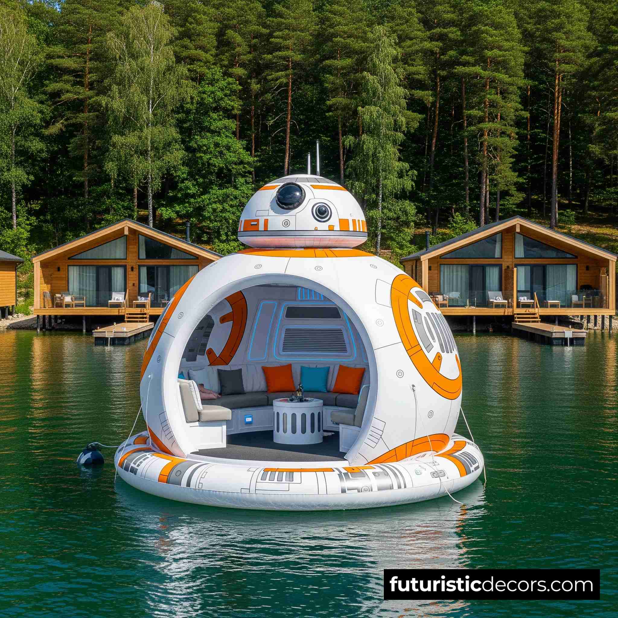 Inflatable Star Wars Lake Float