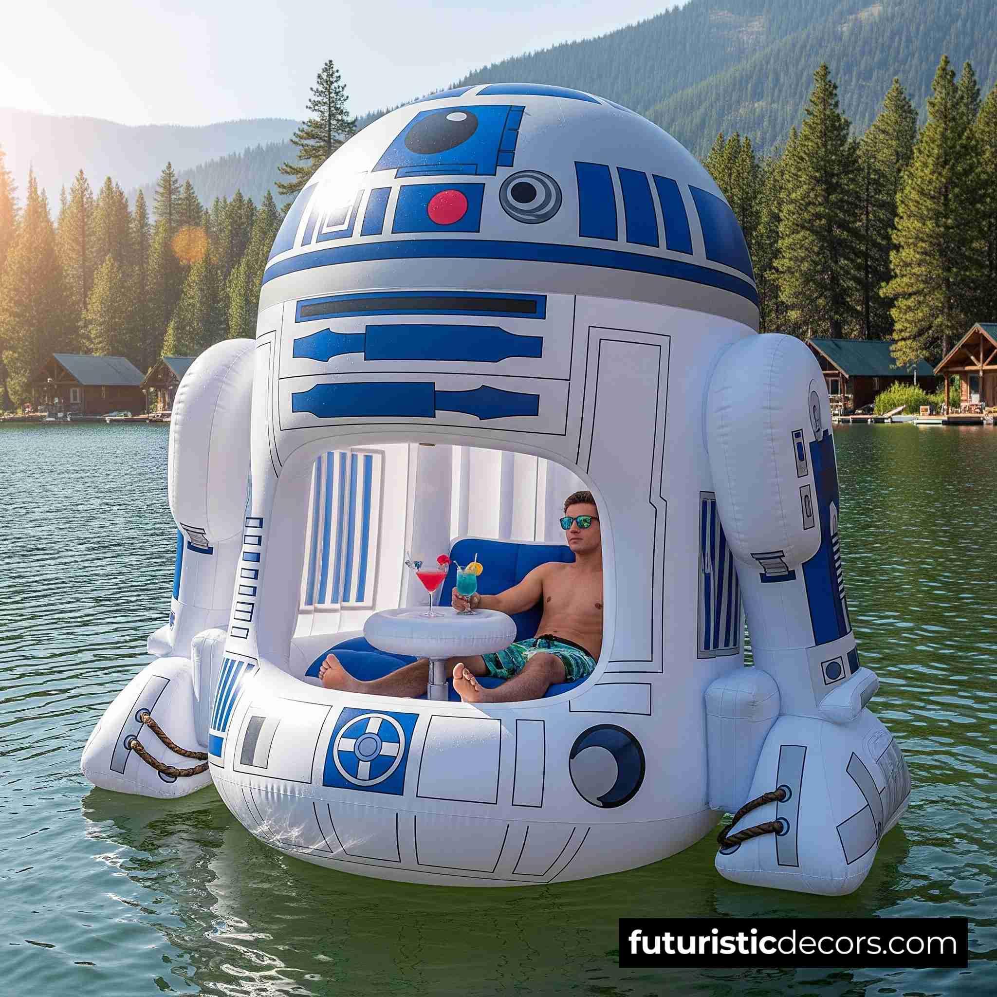 Inflatable Star Wars Lake Float