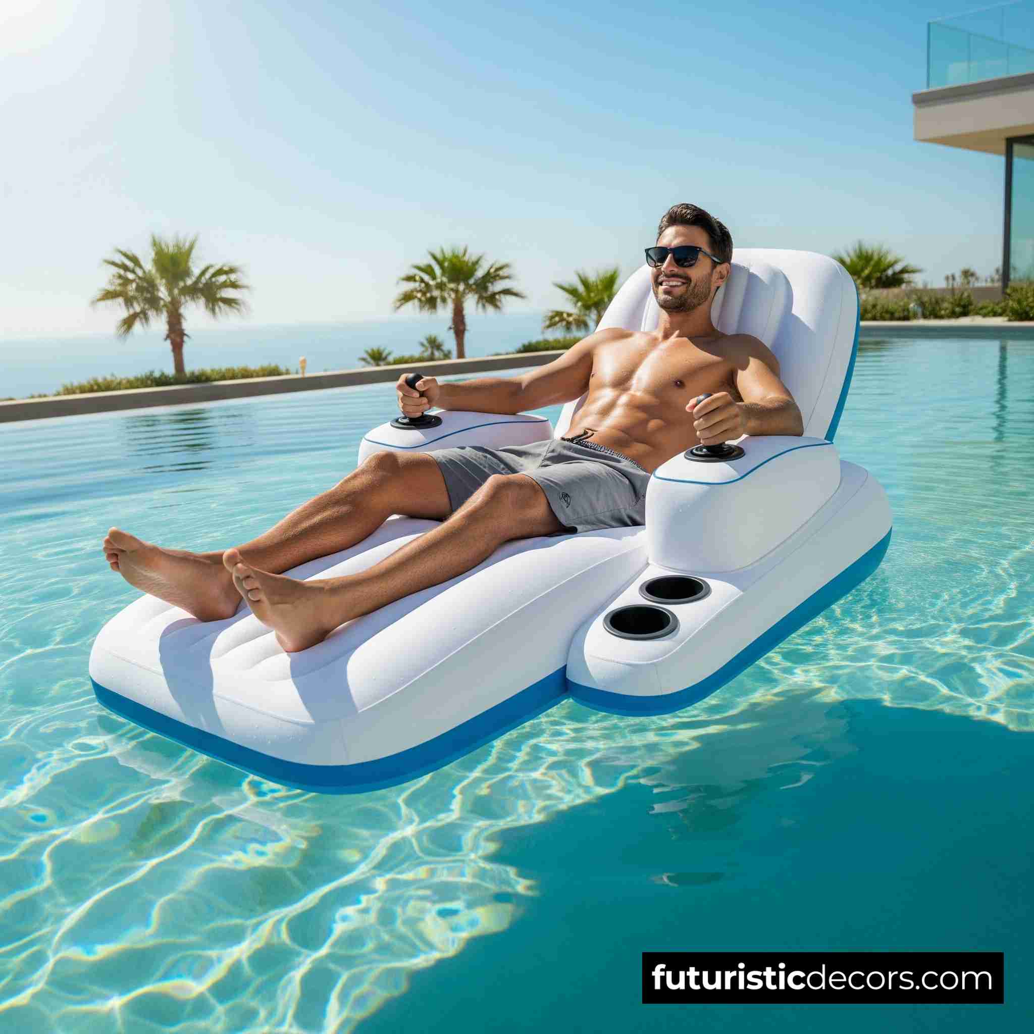 motorized pool loungers