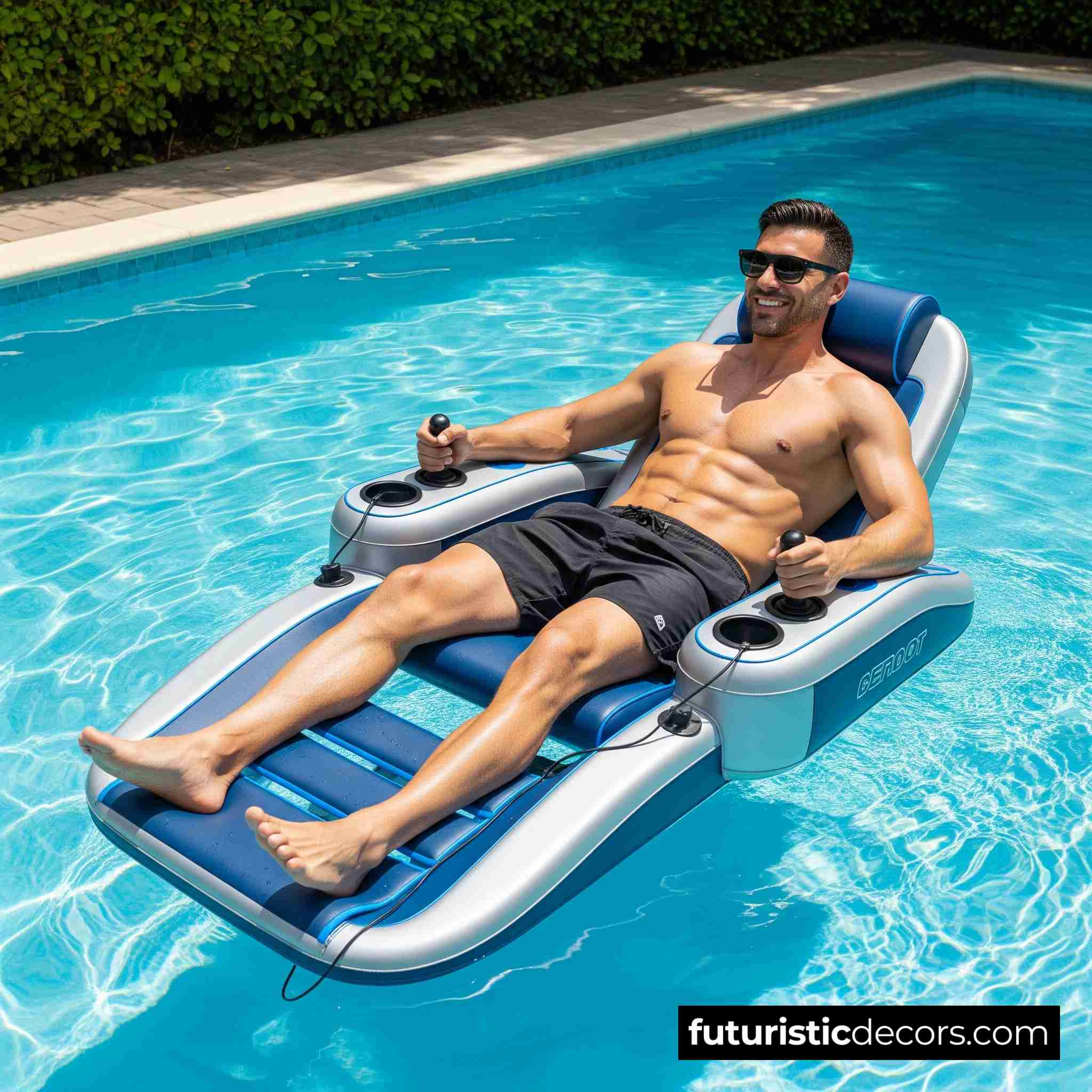 motorized pool loungers