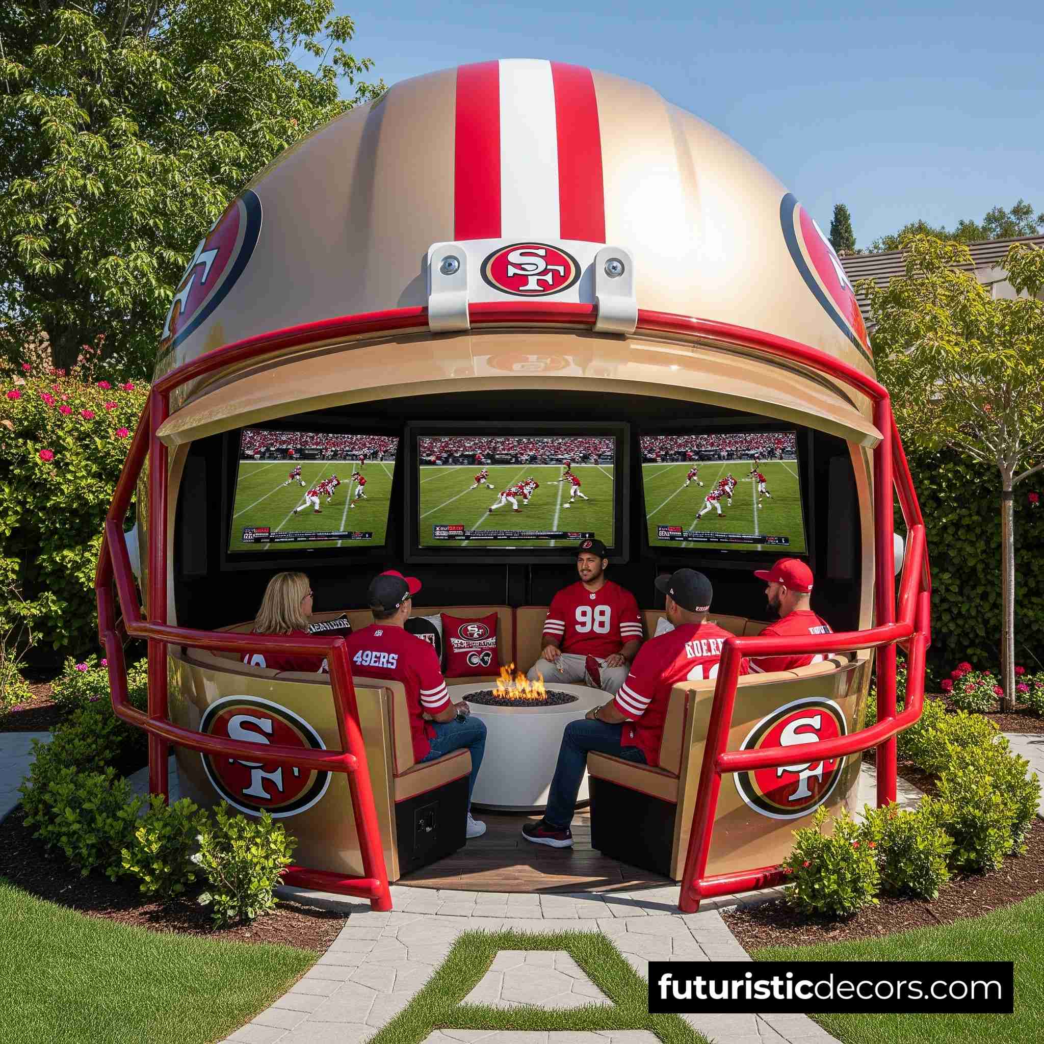 Football Helmet Gazebo
