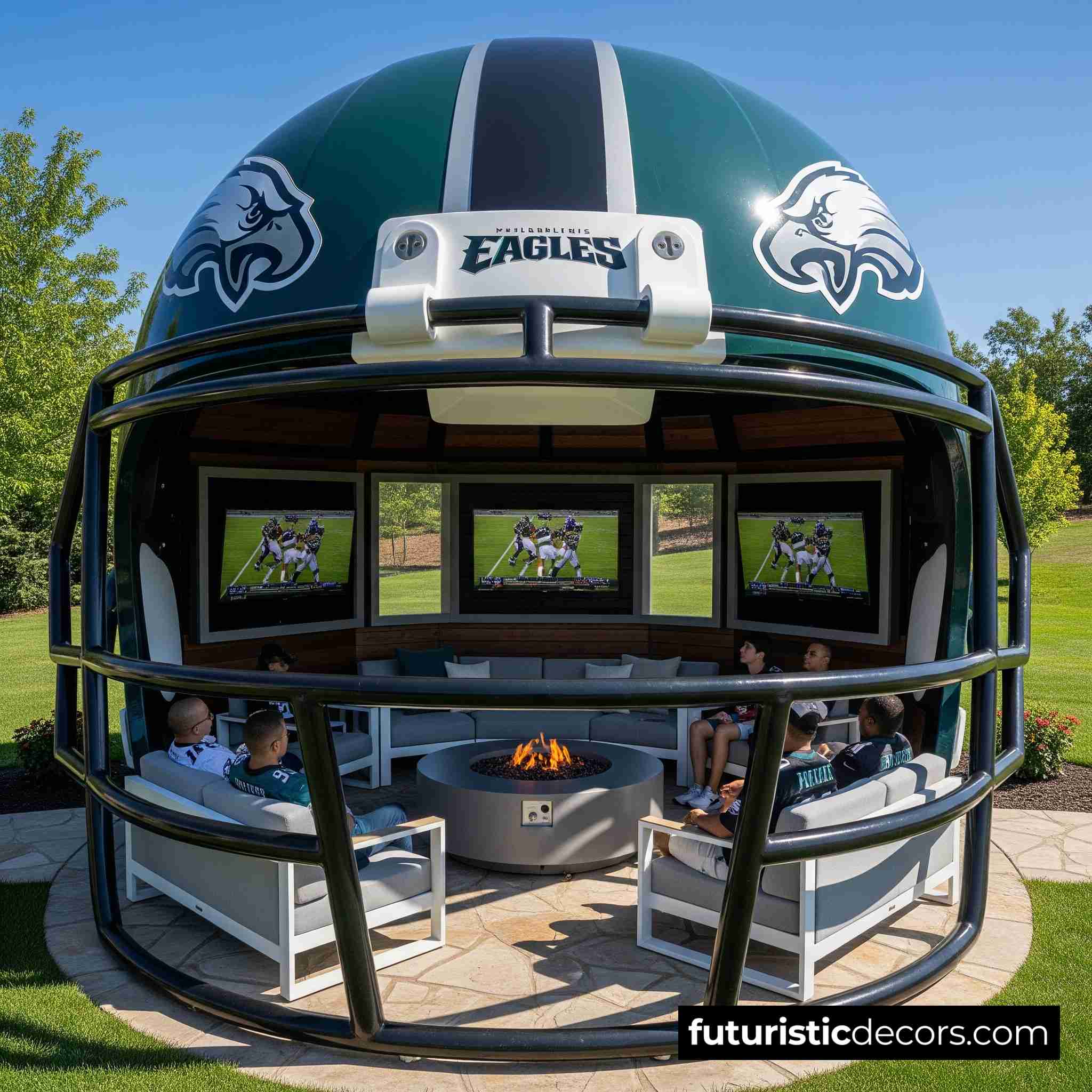Football Helmet Gazebo