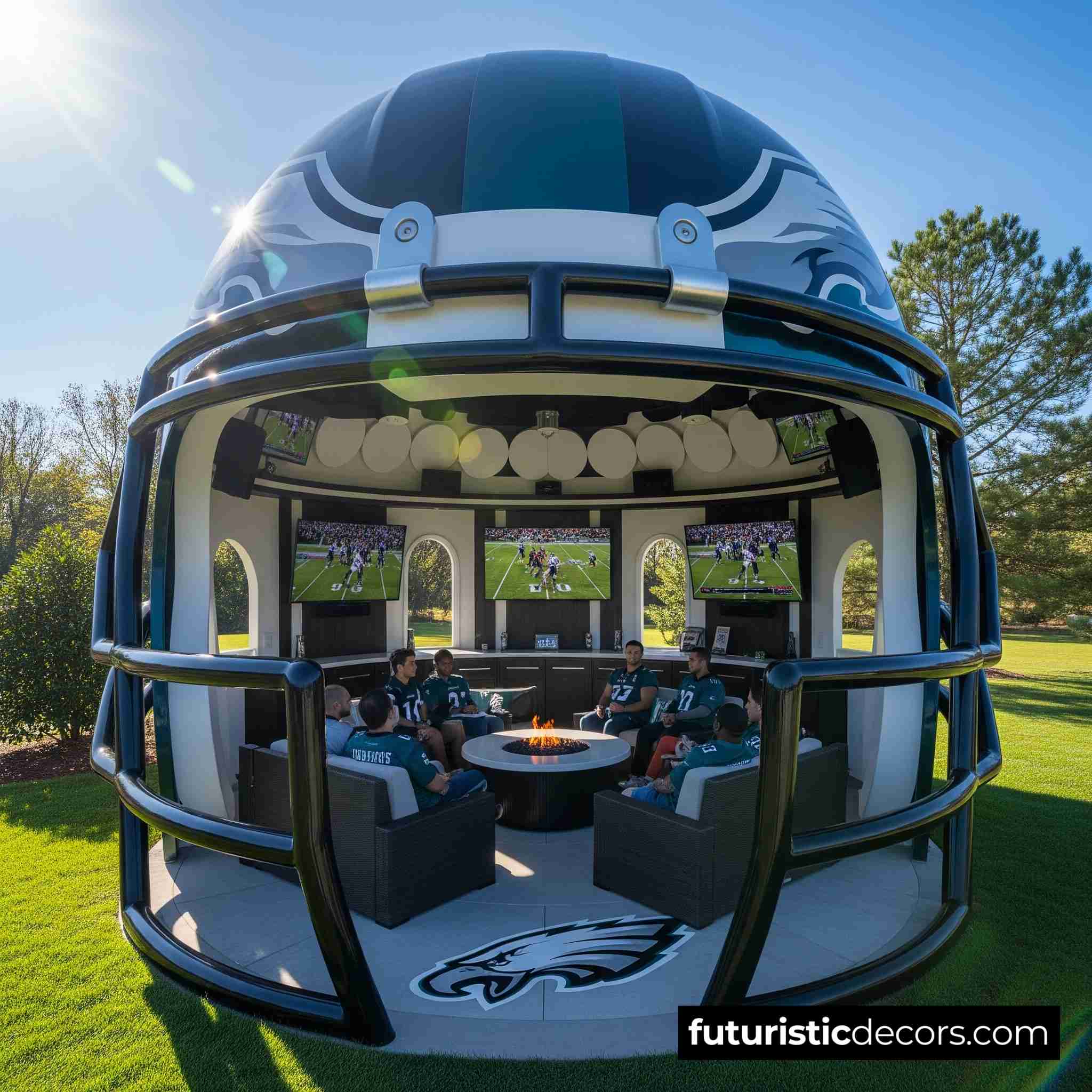 Football Helmet Gazebos