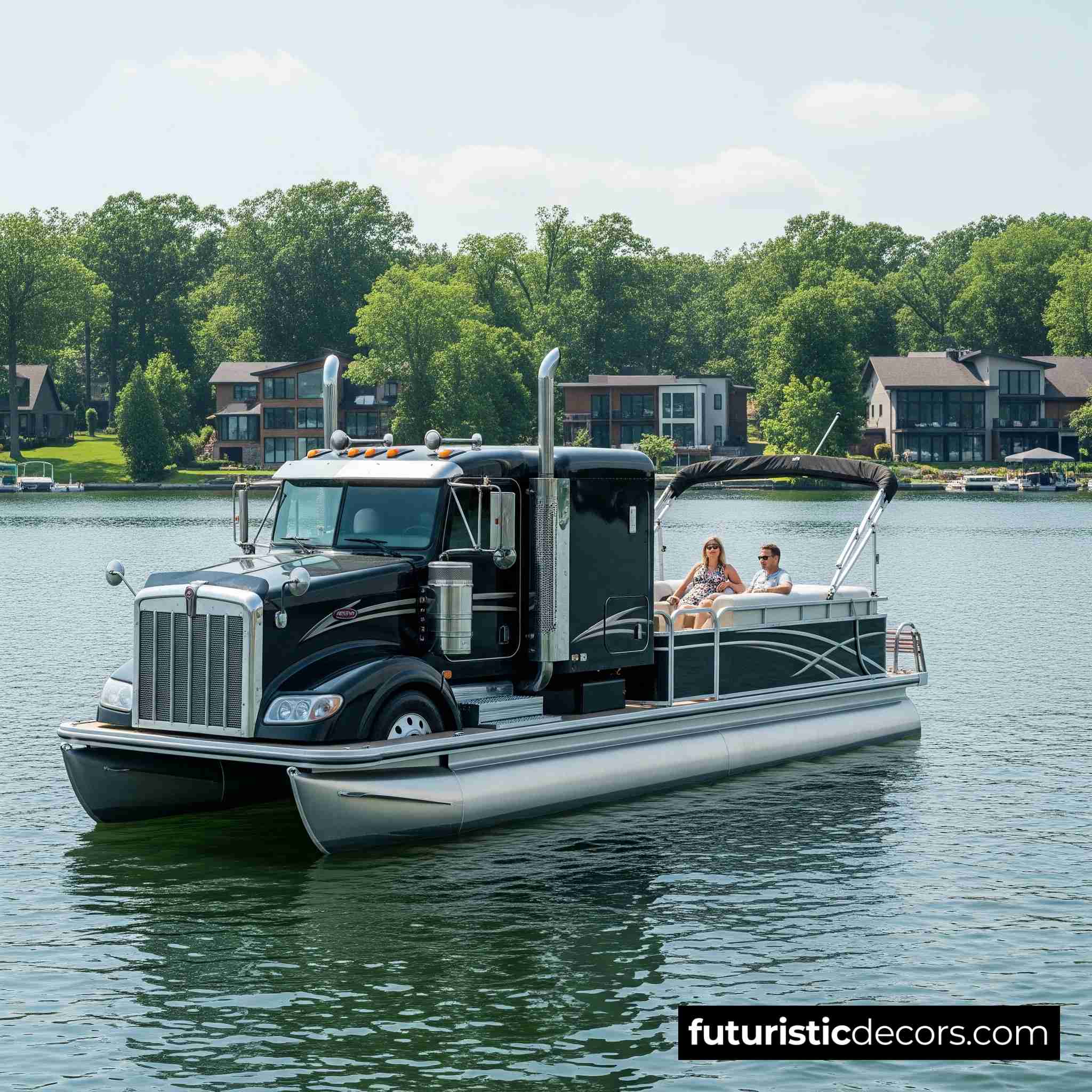 Semi Truck Pontoon
