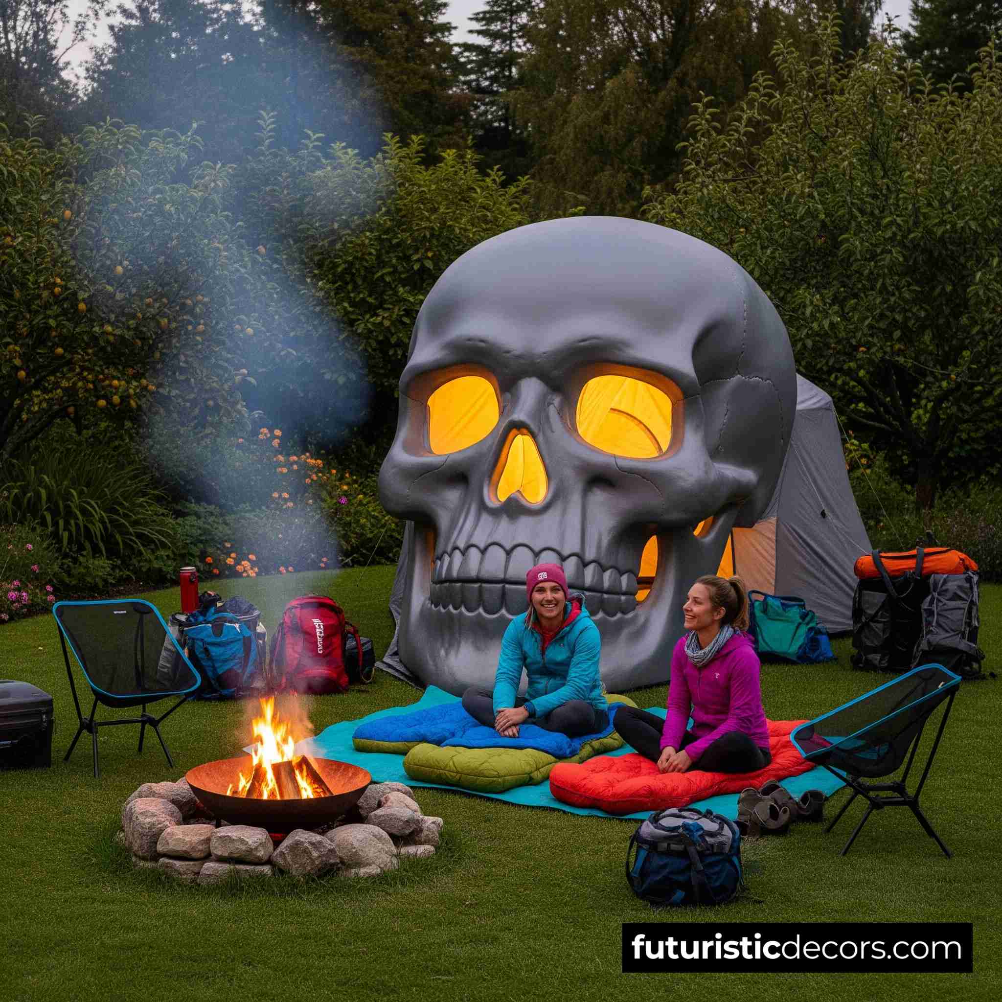 Skull-Shaped Tent