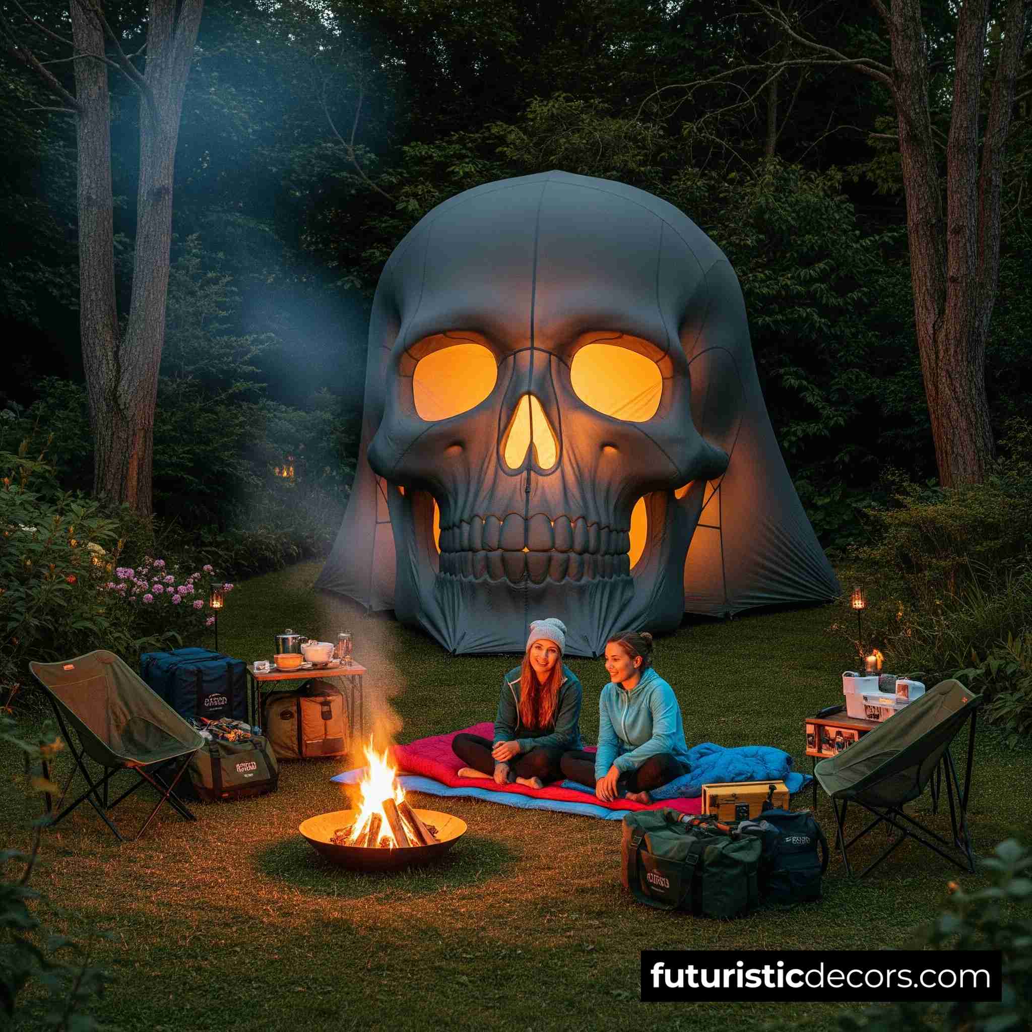 Skull-Shaped Tent