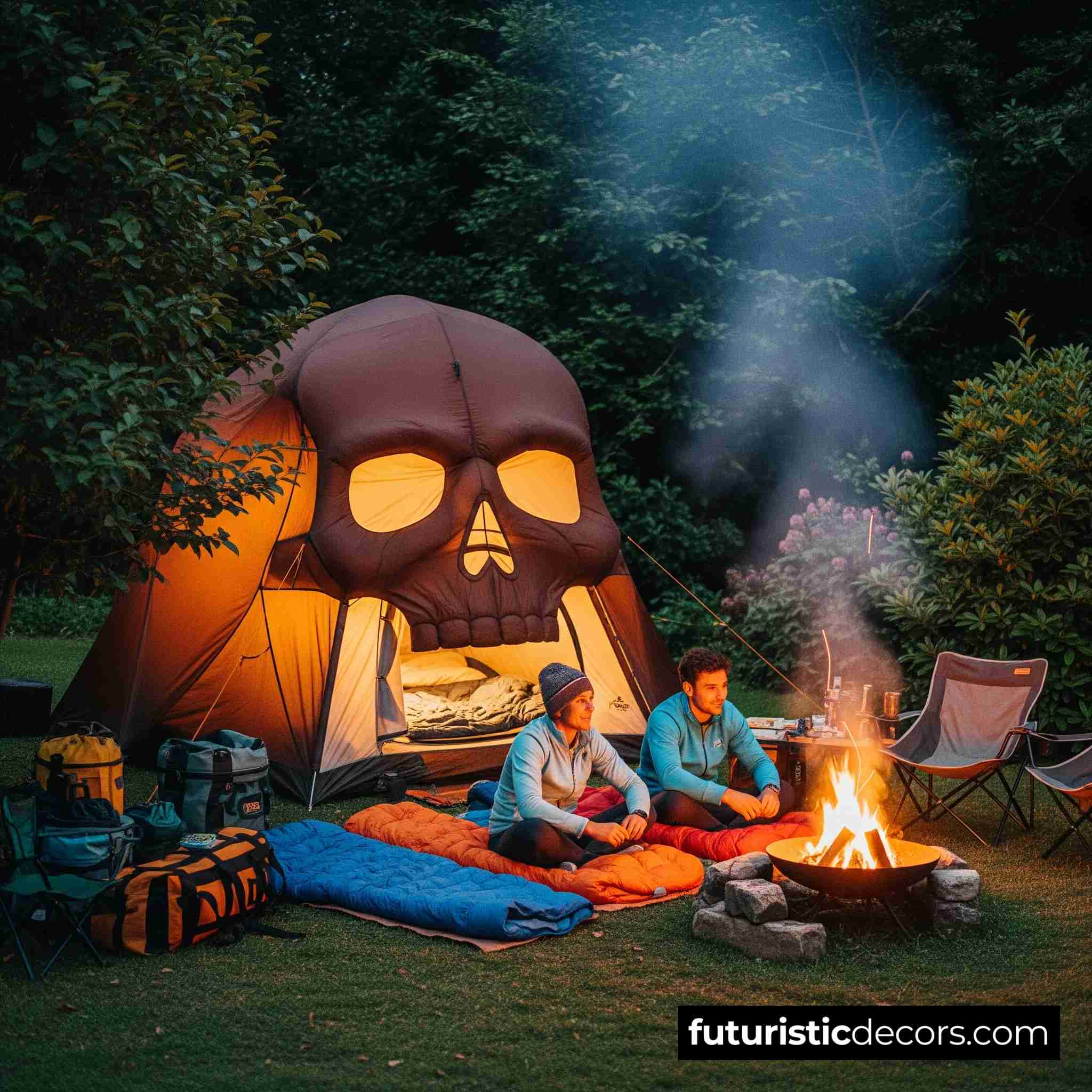 Skull-Shaped Tent