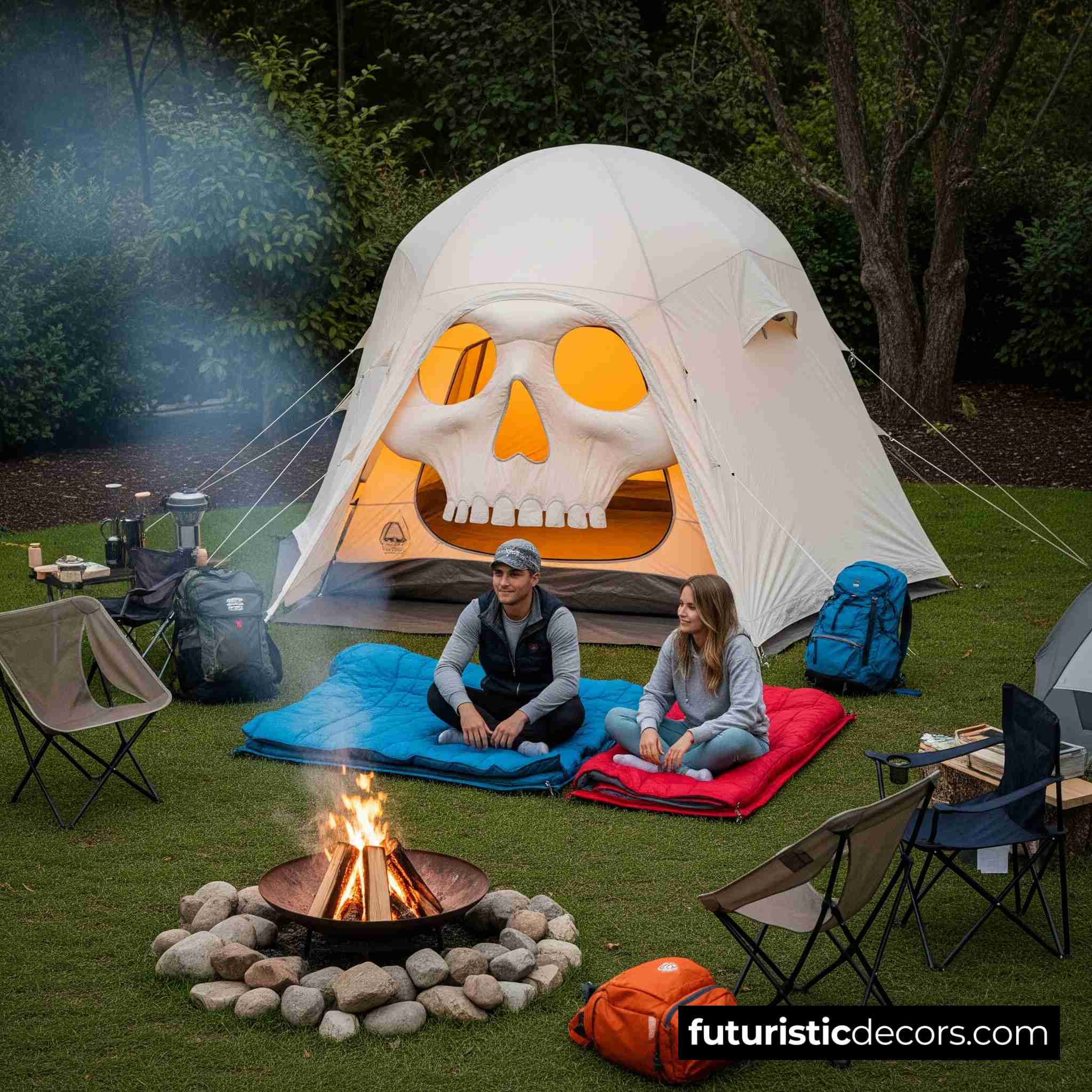 Skull-Shaped Tent