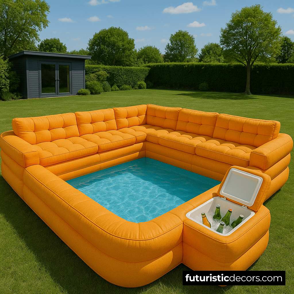 Sofa Pools with Coolers