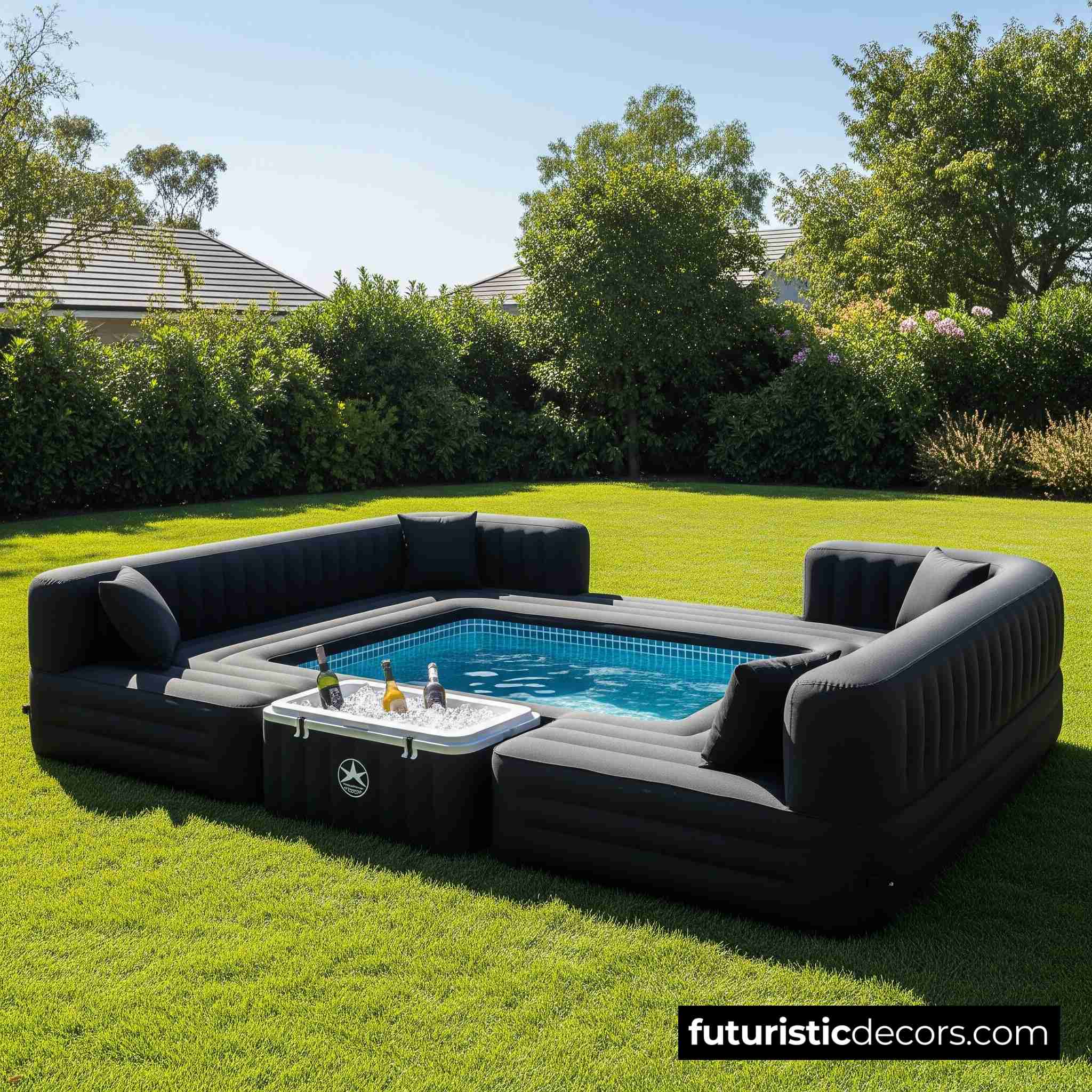 Sofa Pools with Coolers
