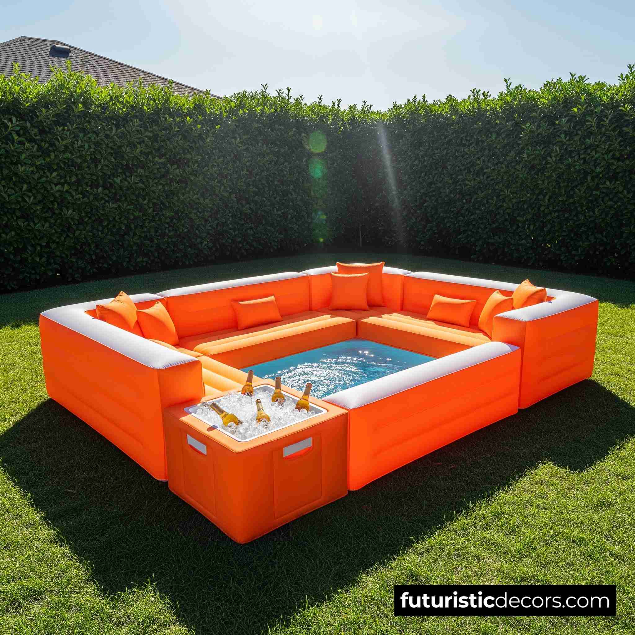 Sofa Pools with Coolers