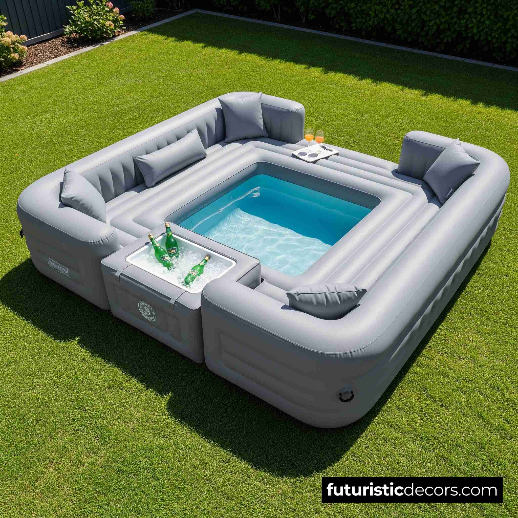 Sofa Pools with Coolers