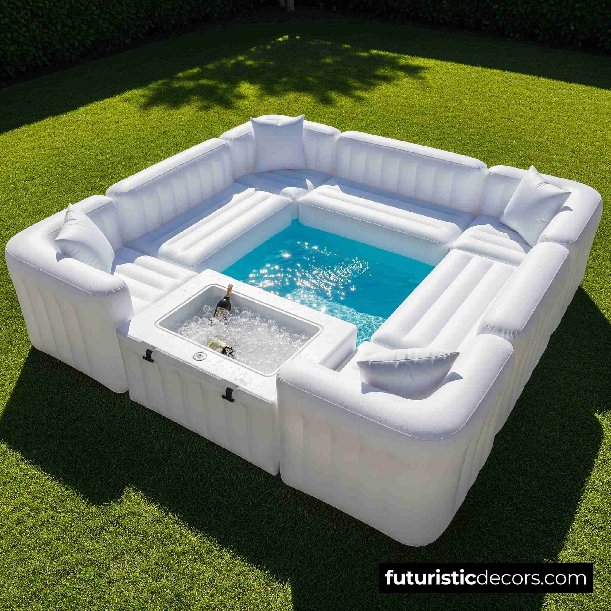 Sofa Pools with Coolers
