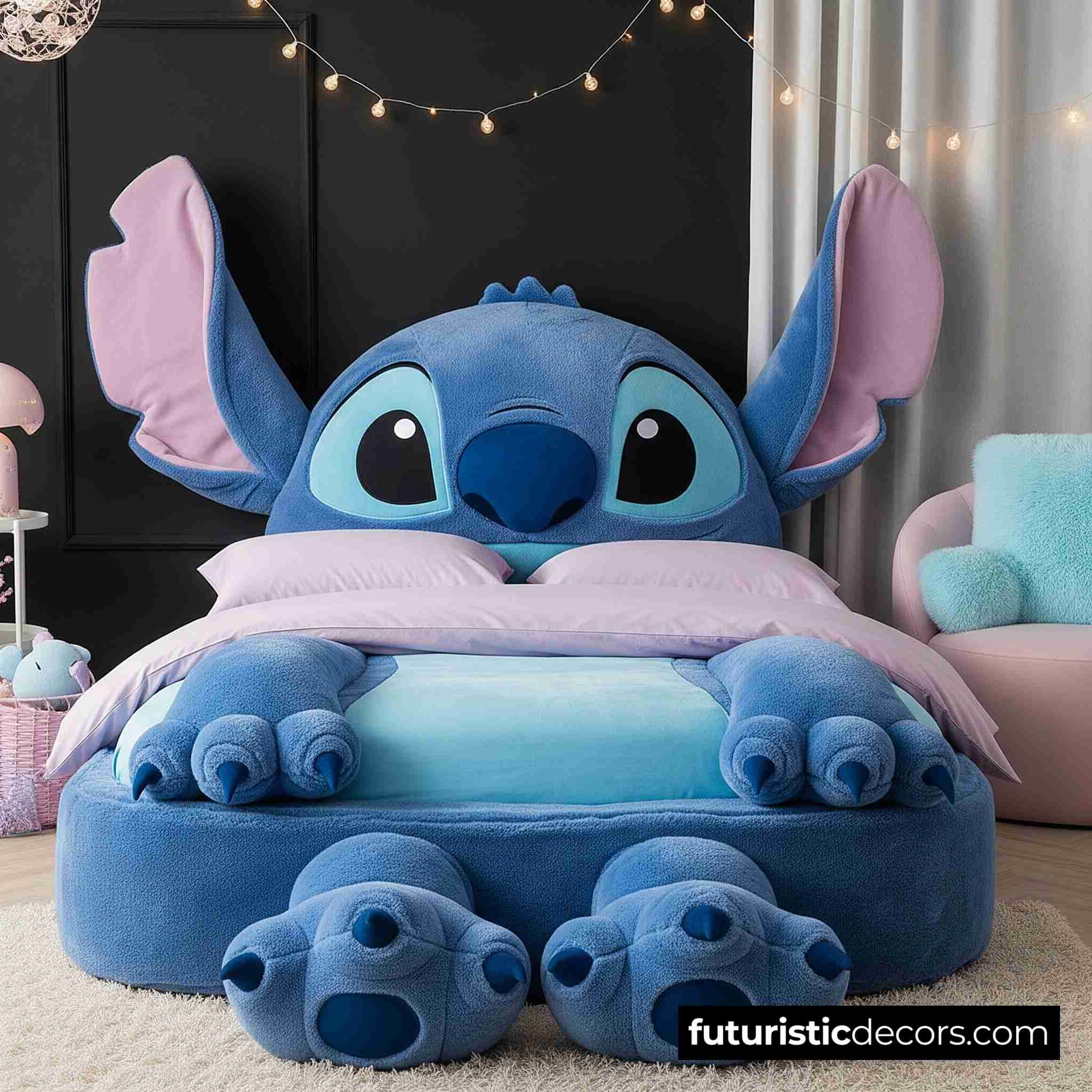 Stitch Shaped Bed
