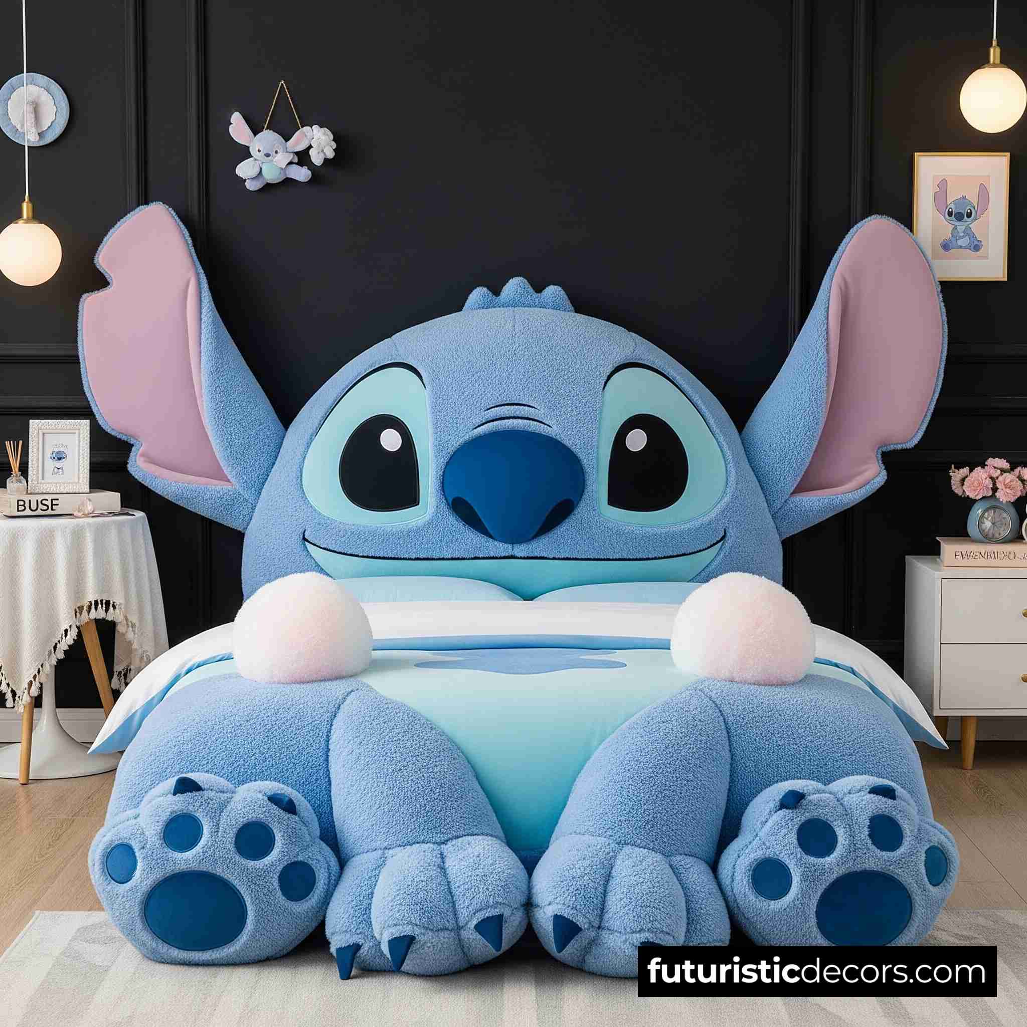 Stitch Shaped Bed