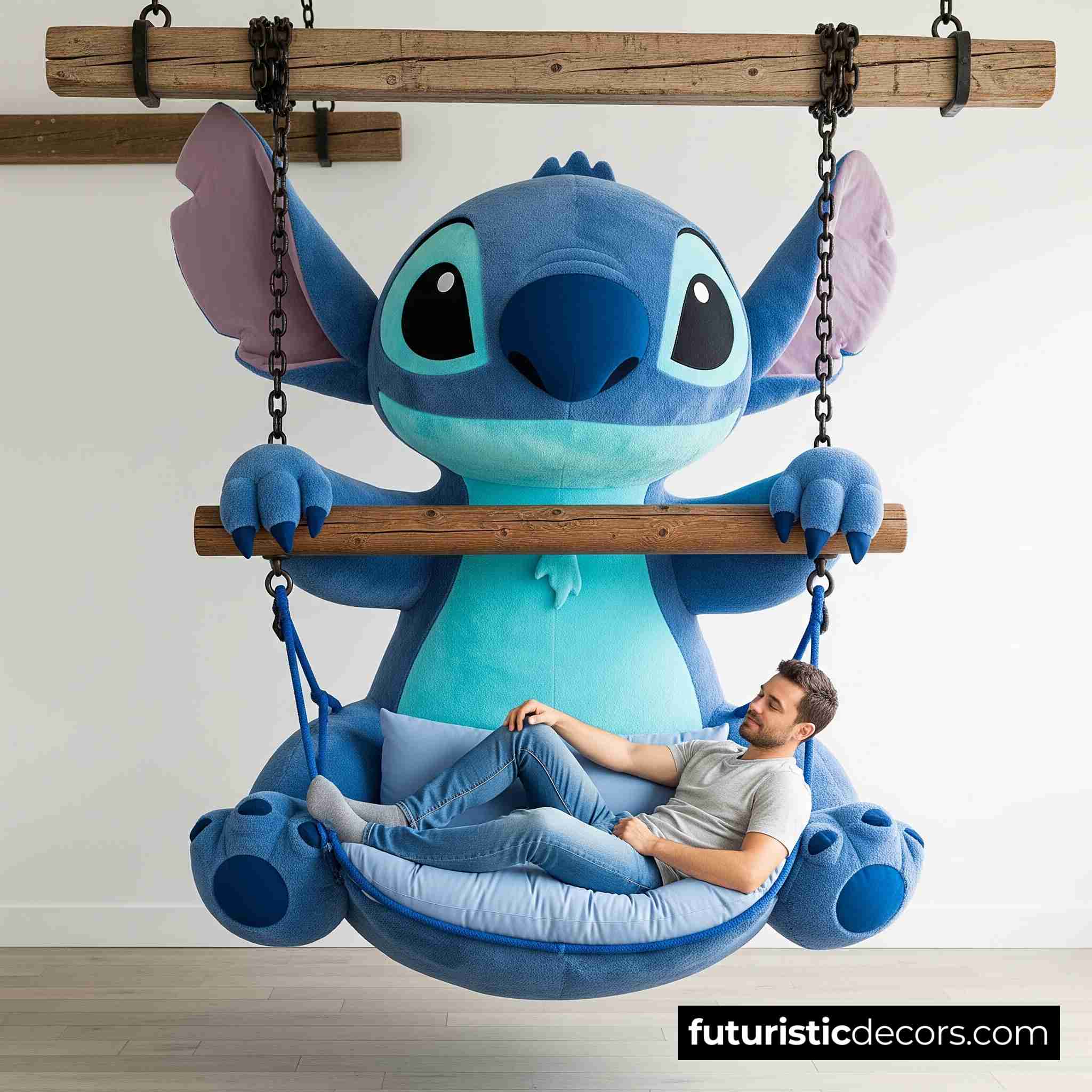 Stitch Swing shaped Lounger