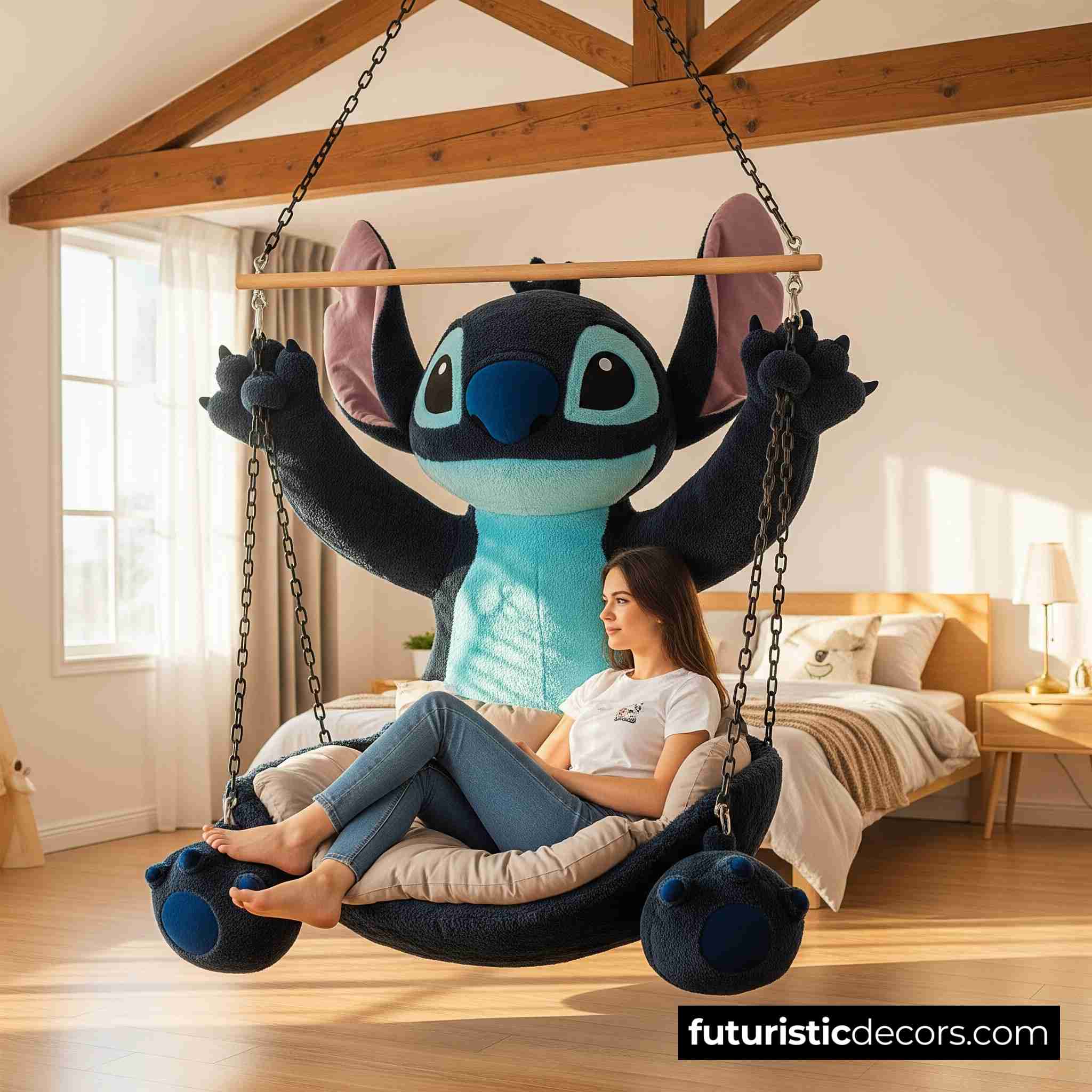 Stitch Swing shaped Lounger