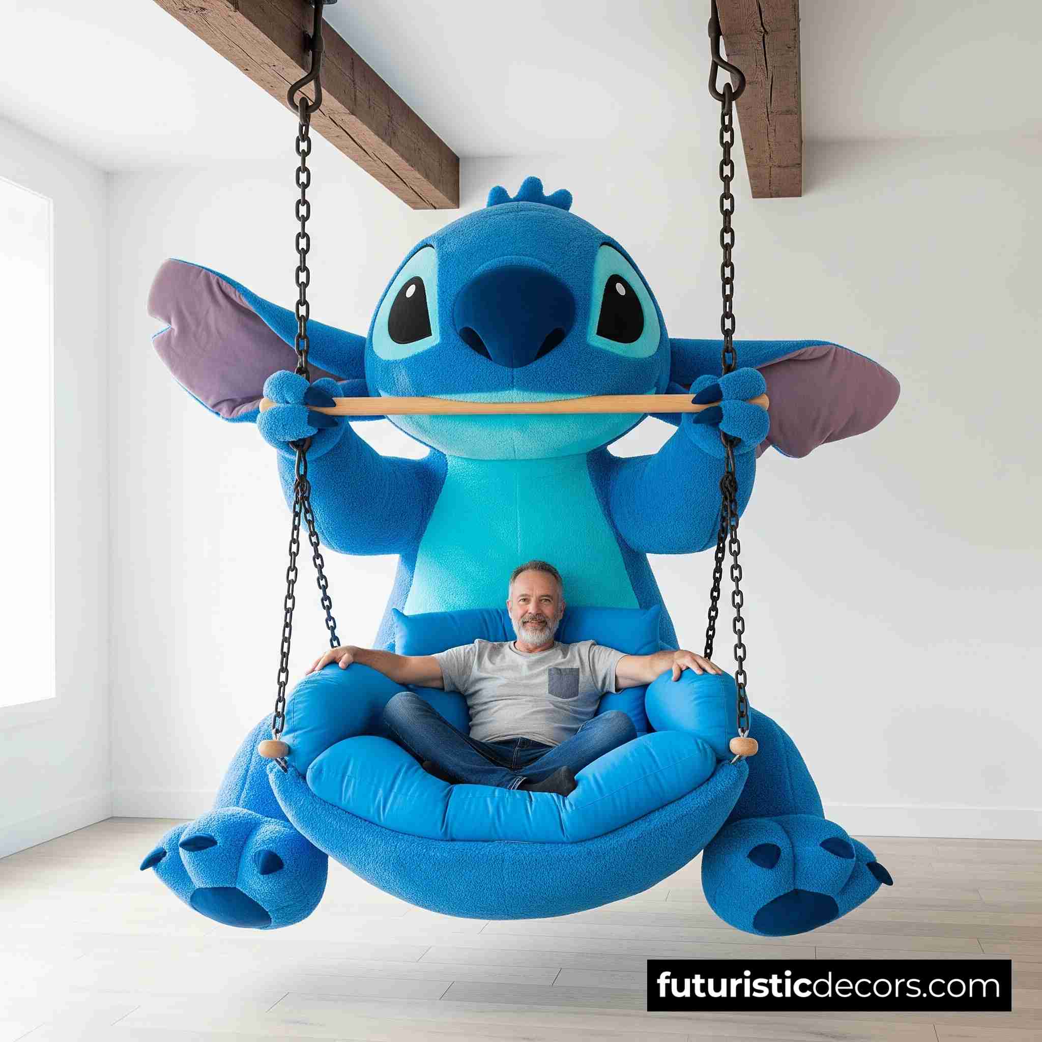 Stitch Swing shaped Lounger