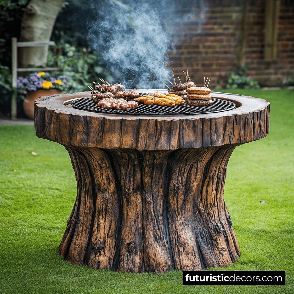 Tree Stump Barbecues