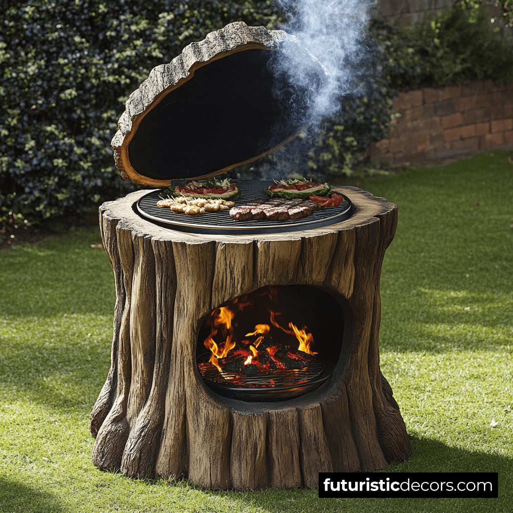 Tree Stump Barbecues