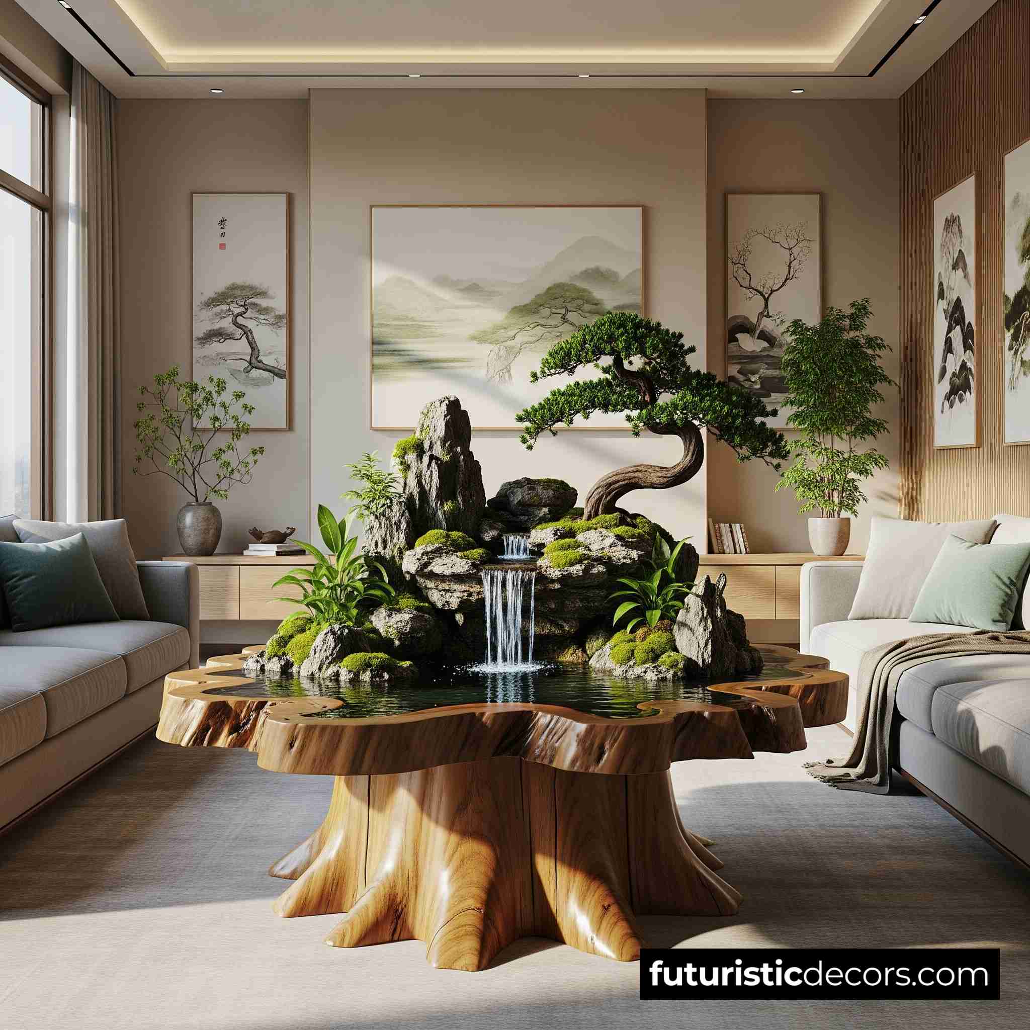 Waterfall Coffee Tables