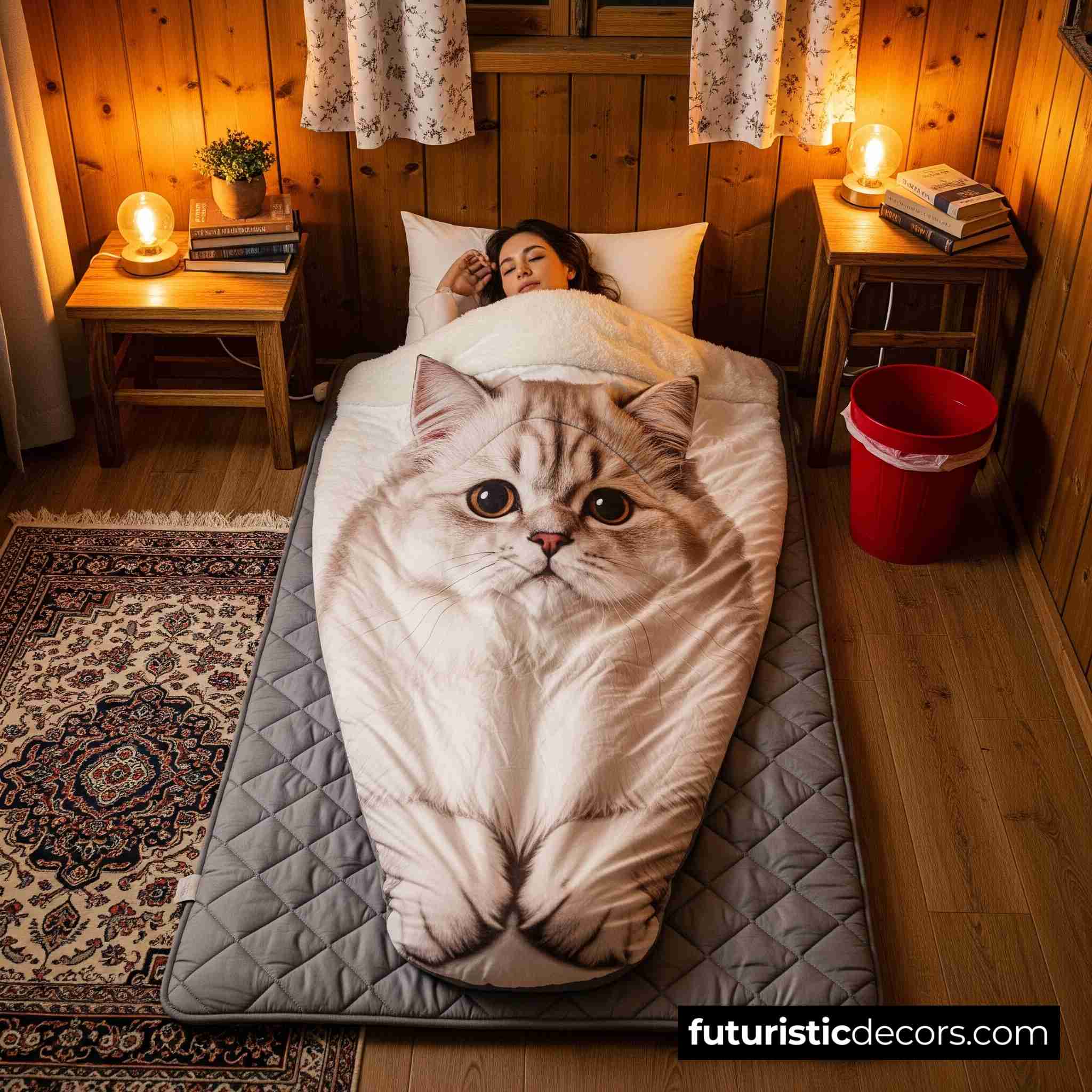 Cat Shaped Sleeping Bag