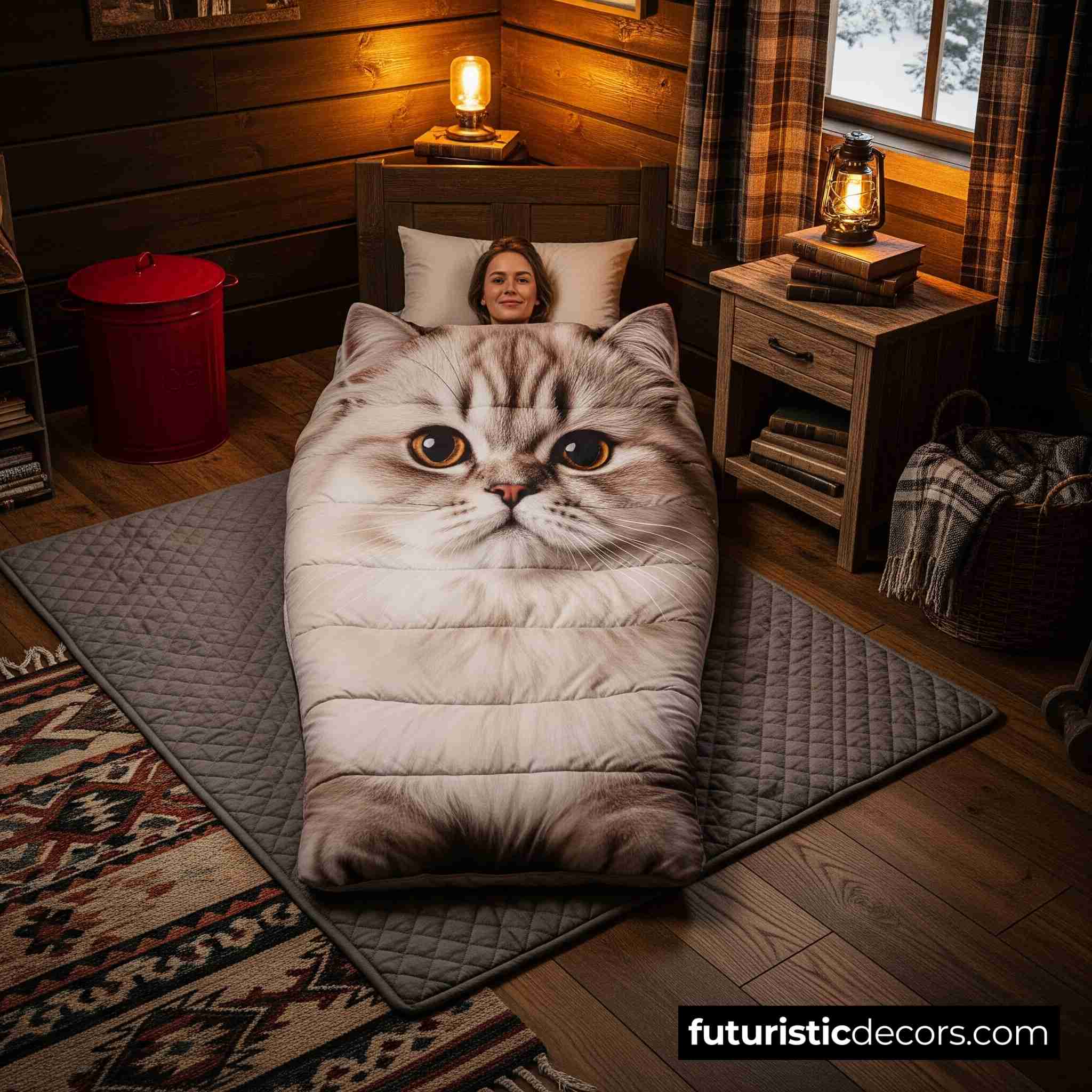 Cat Shaped Sleeping Bag