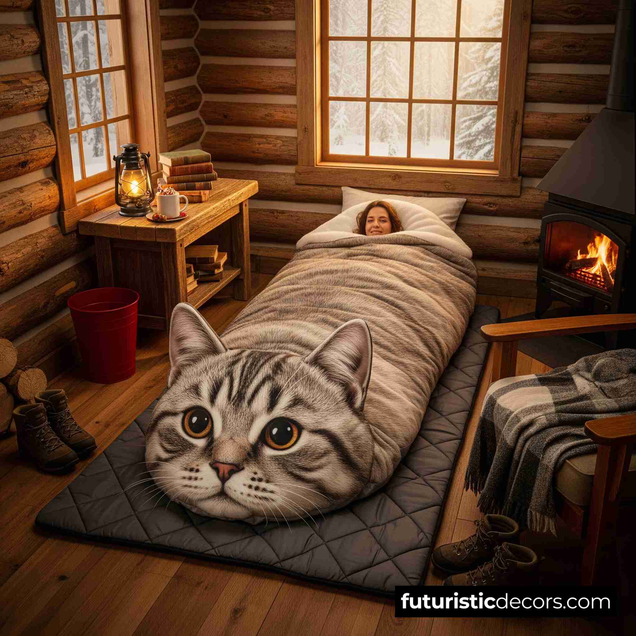 Cat-shaped Sleeping Bag