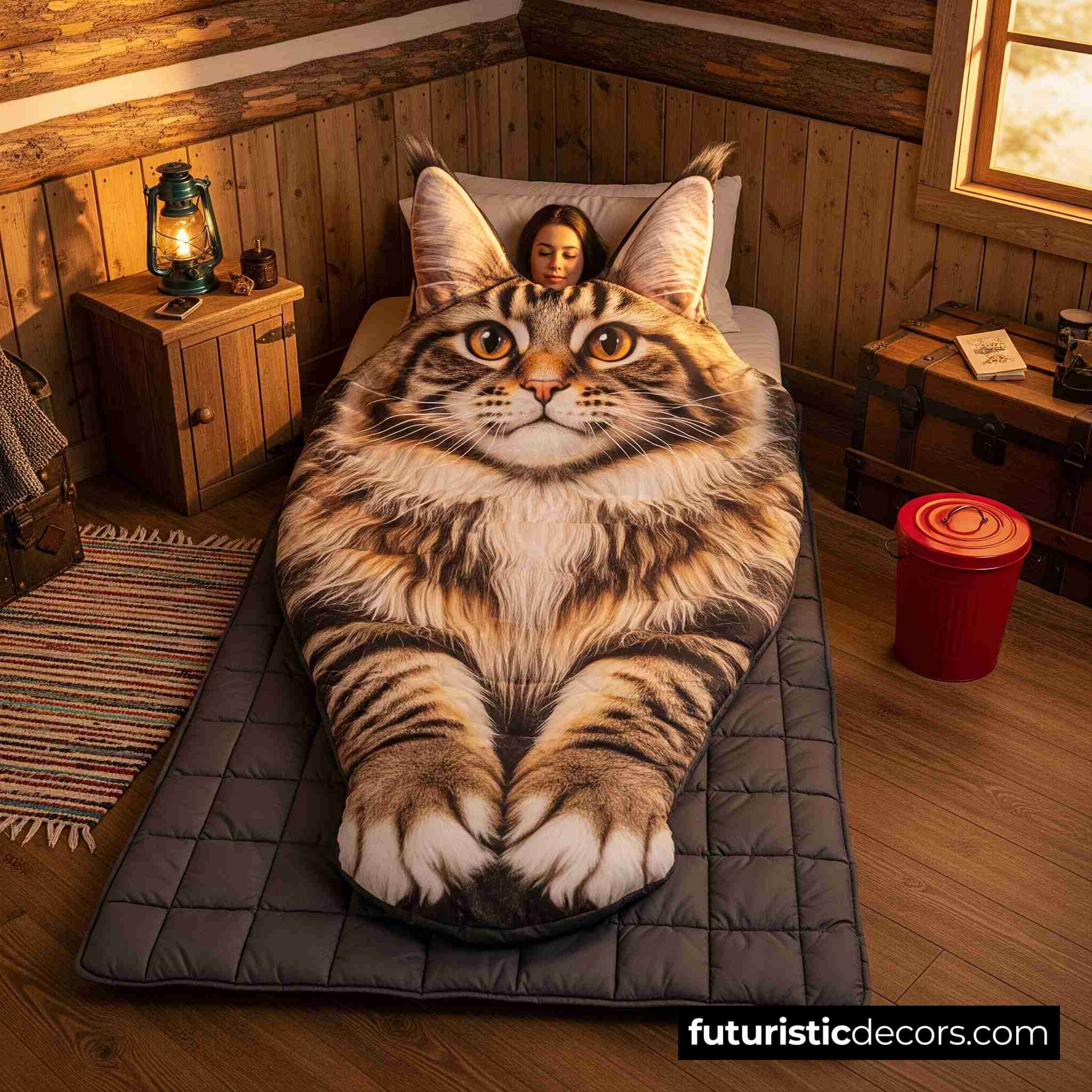 Cat-shaped Sleeping Bag