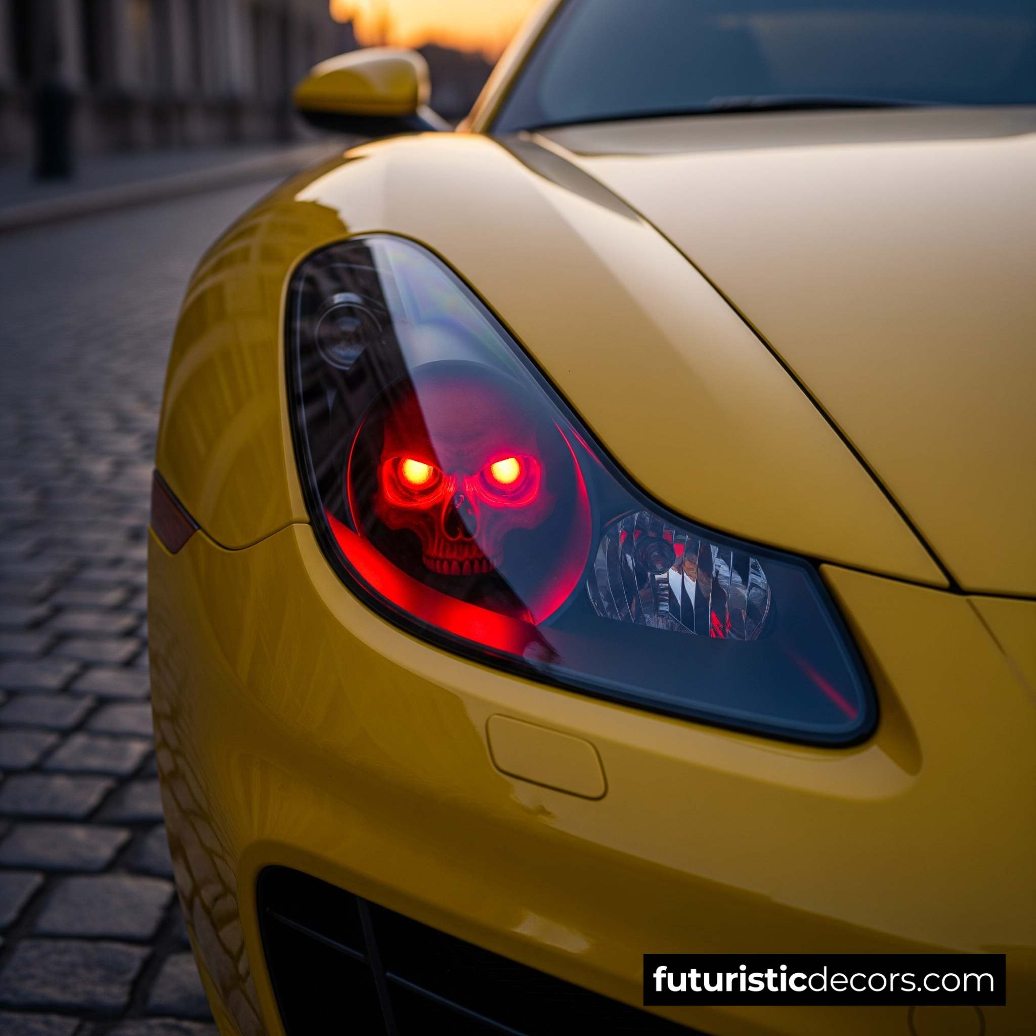 Fierce Skull Headlight