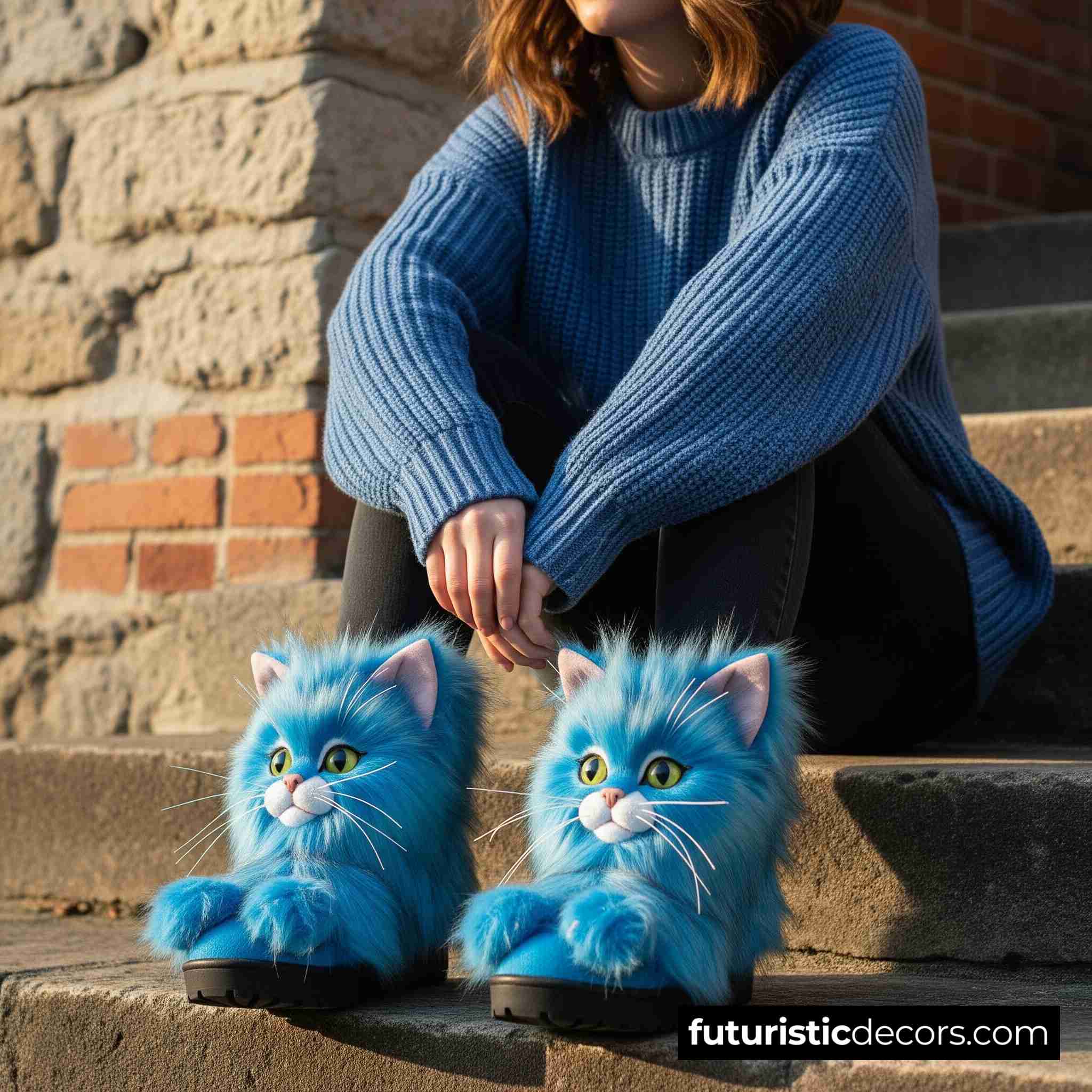 Fluffy Cat Boots