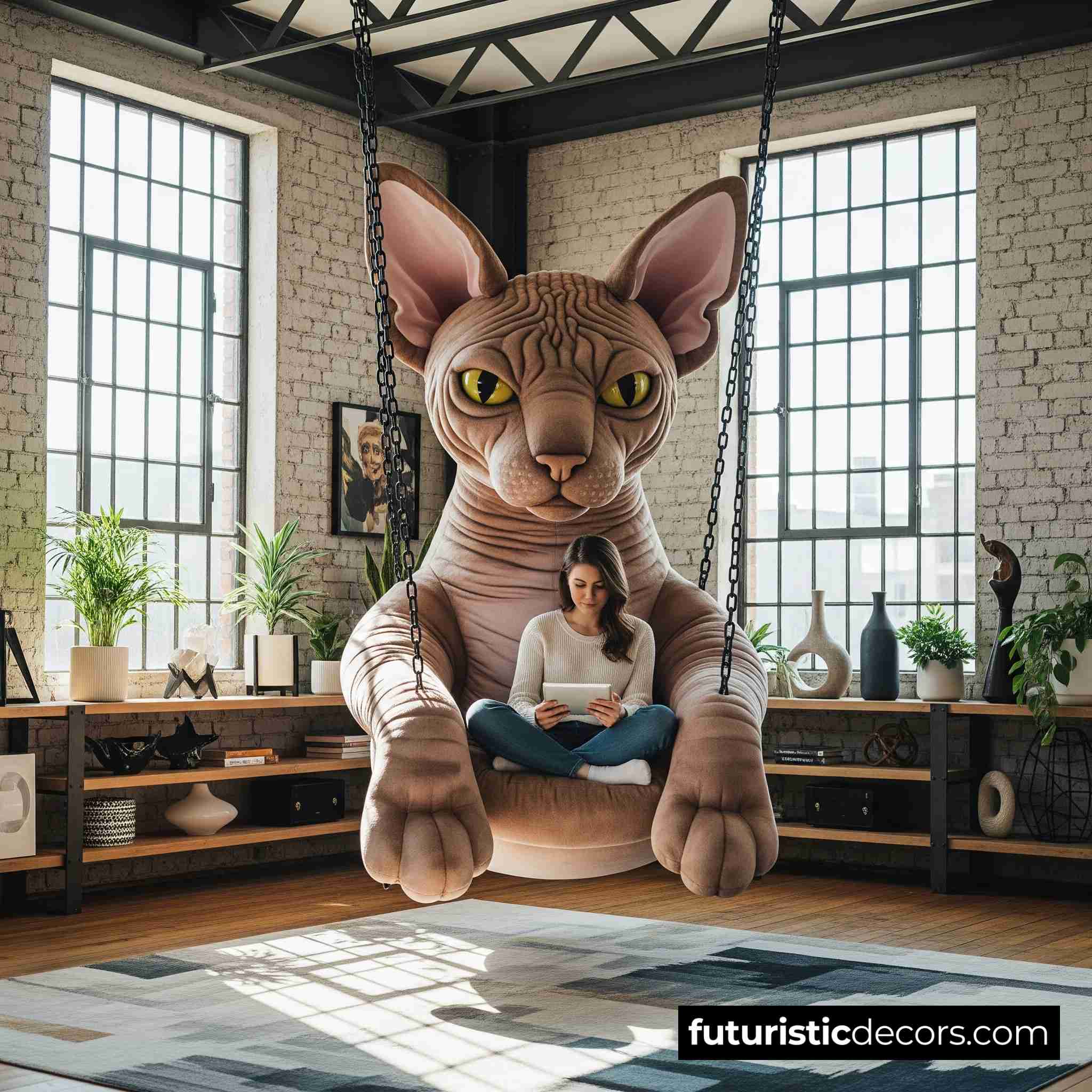 Giant Cat Swings