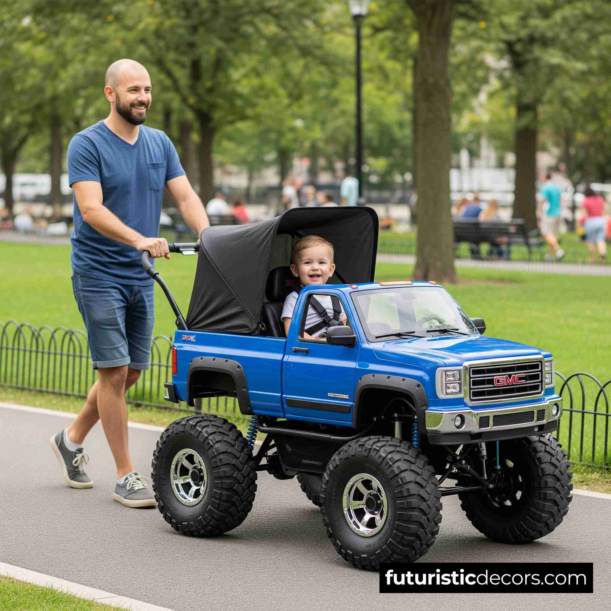 GMC Pickup Truck Baby Stroller