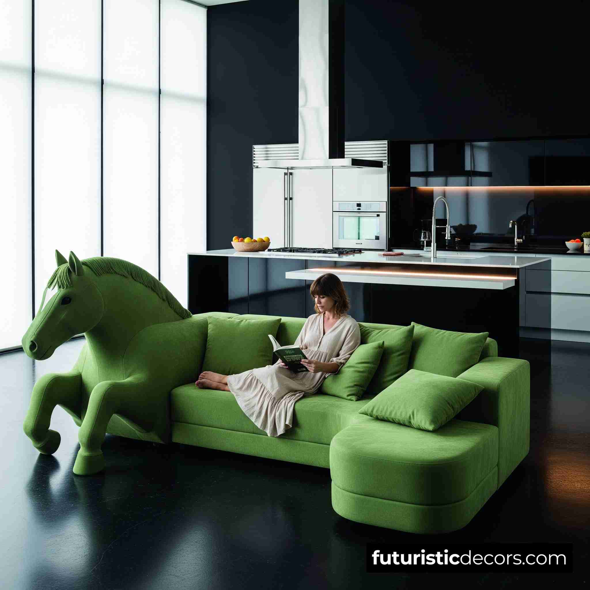 Horse Shaped Sofa