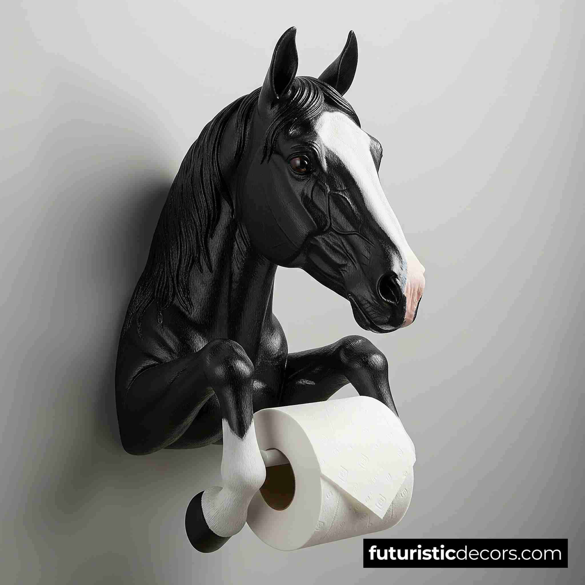Horse-shaped Toilet Paper Holder
