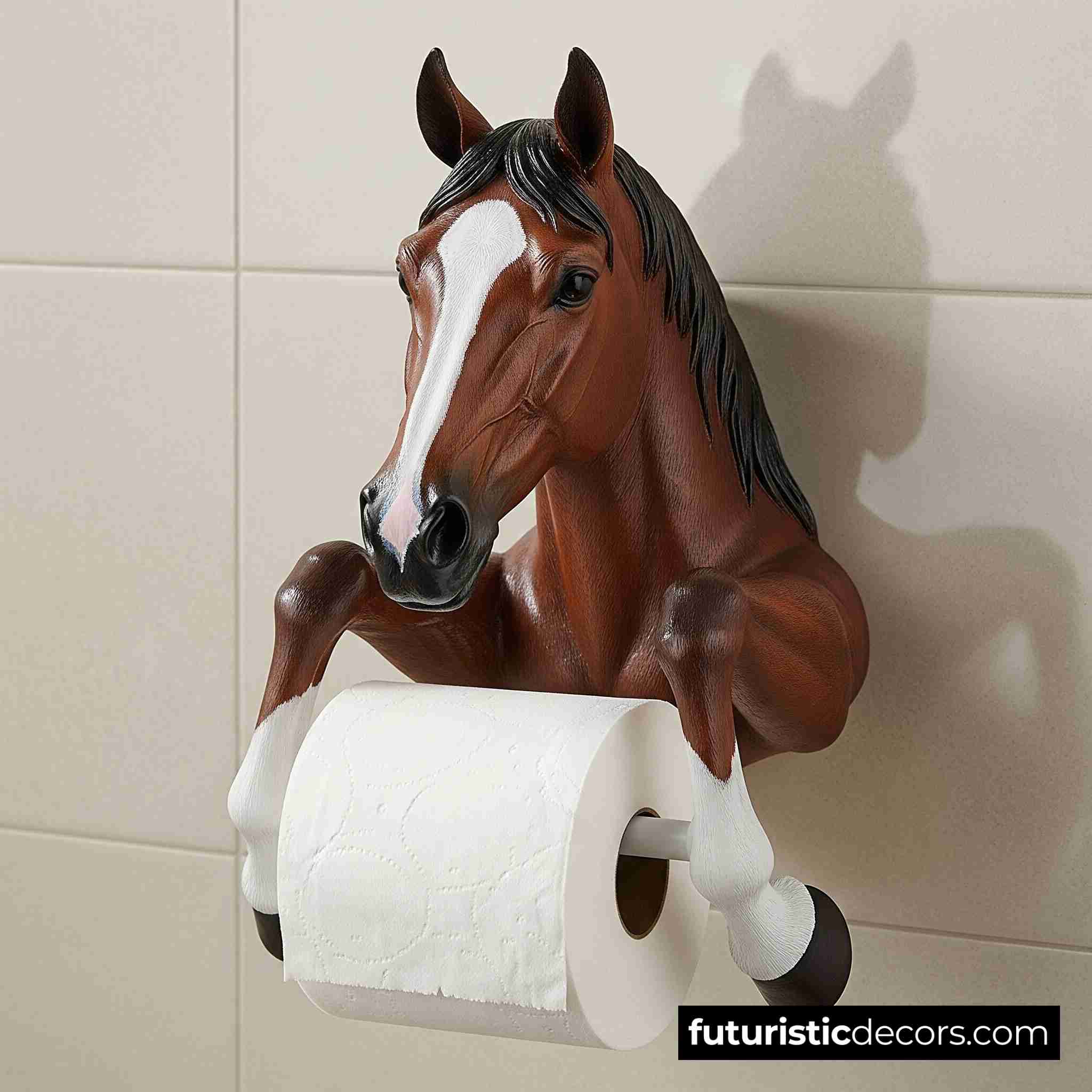Horse-shaped Toilet Paper Holder