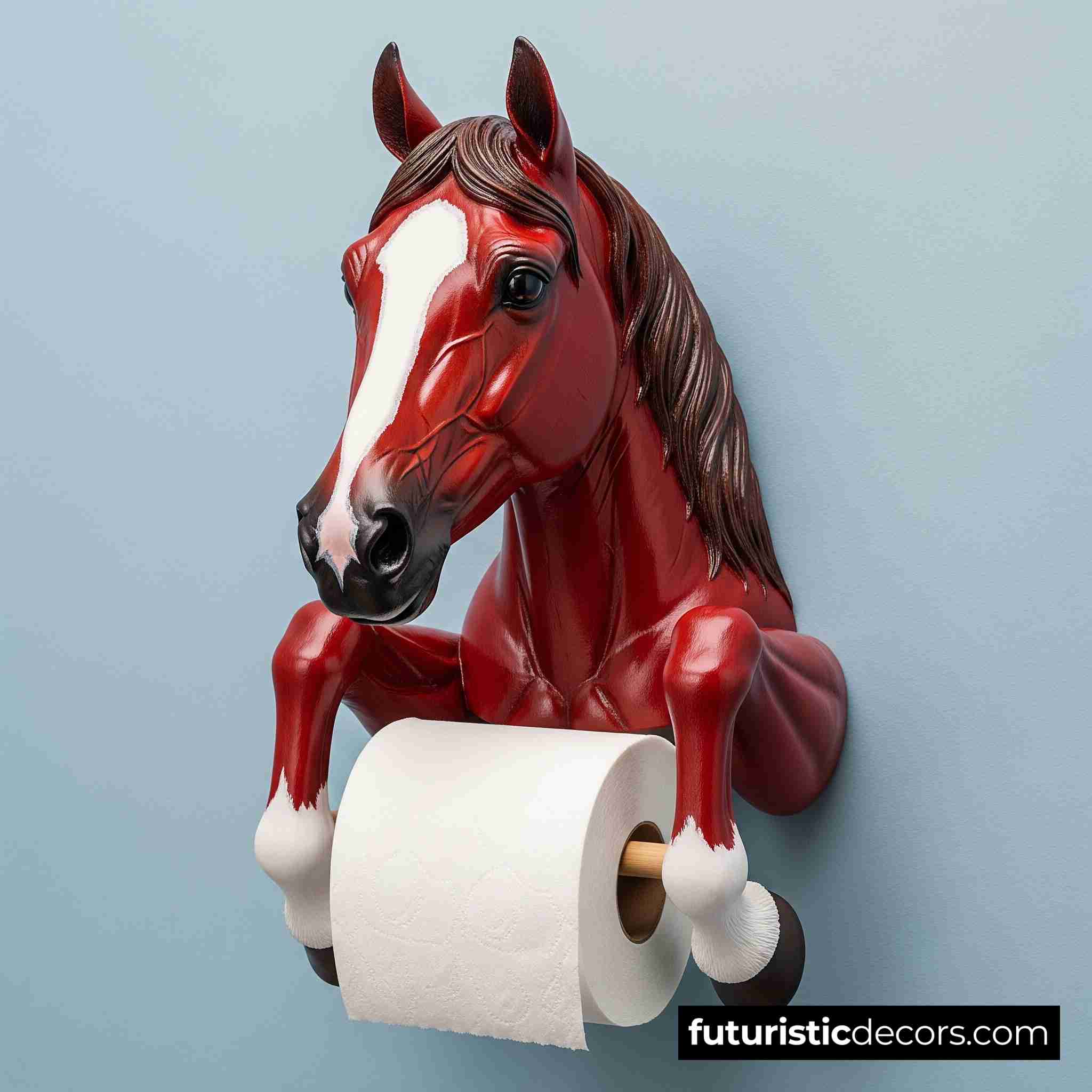 Horse-shaped Toilet Paper Holder